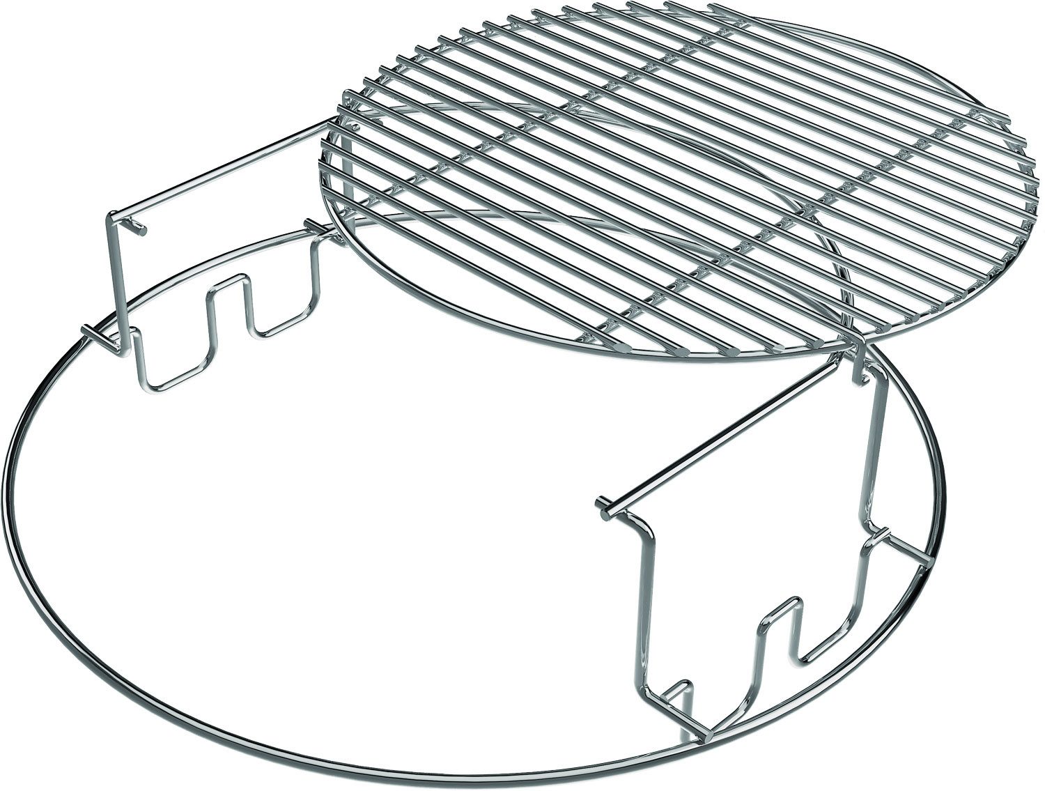 Big Green Egg Grillerweiterung Big Green Egg 2-teiliger Ständerrost Large