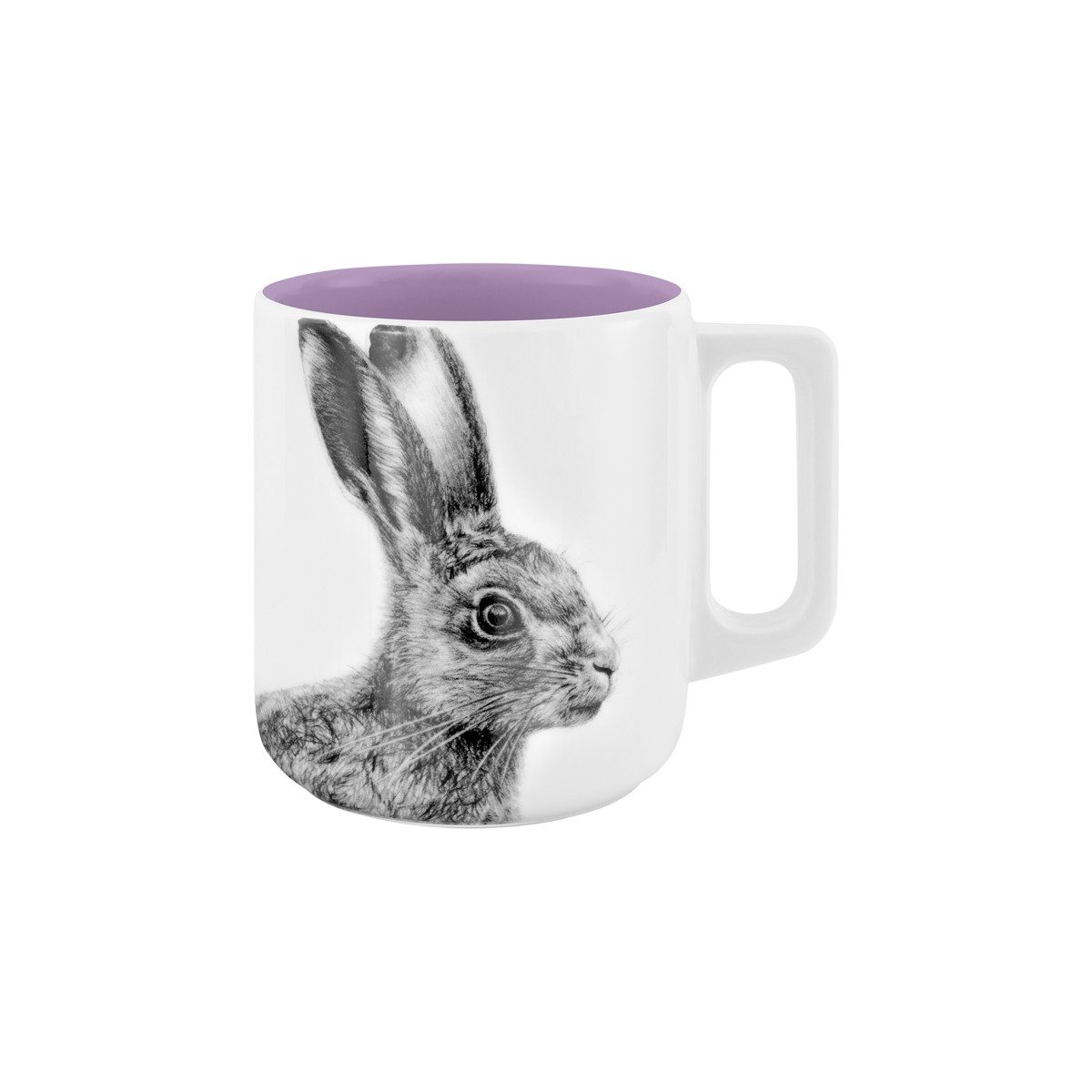 mittelpunkt. Tasse Tiermotiv . Hase