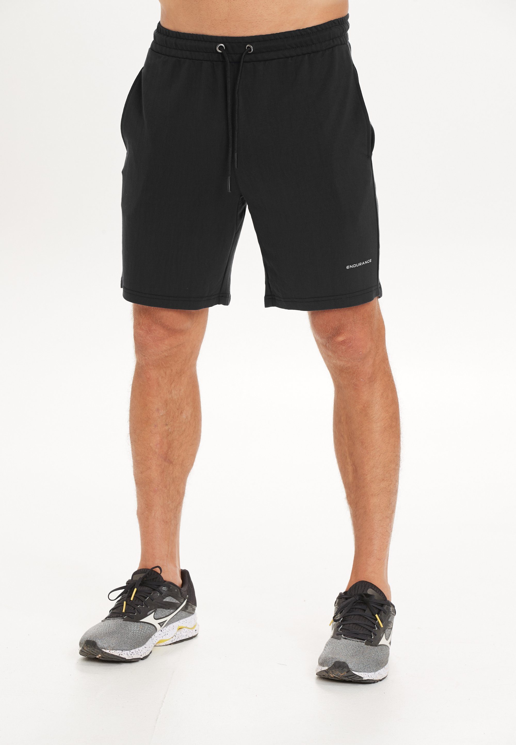 ENDURANCE Shorts Loweer mit schwarz Dehnbund praktischem