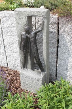 Kiom Gartenbrunnen Figurenbrunnen FoCasal Led 100 cm, 34 cm Breite