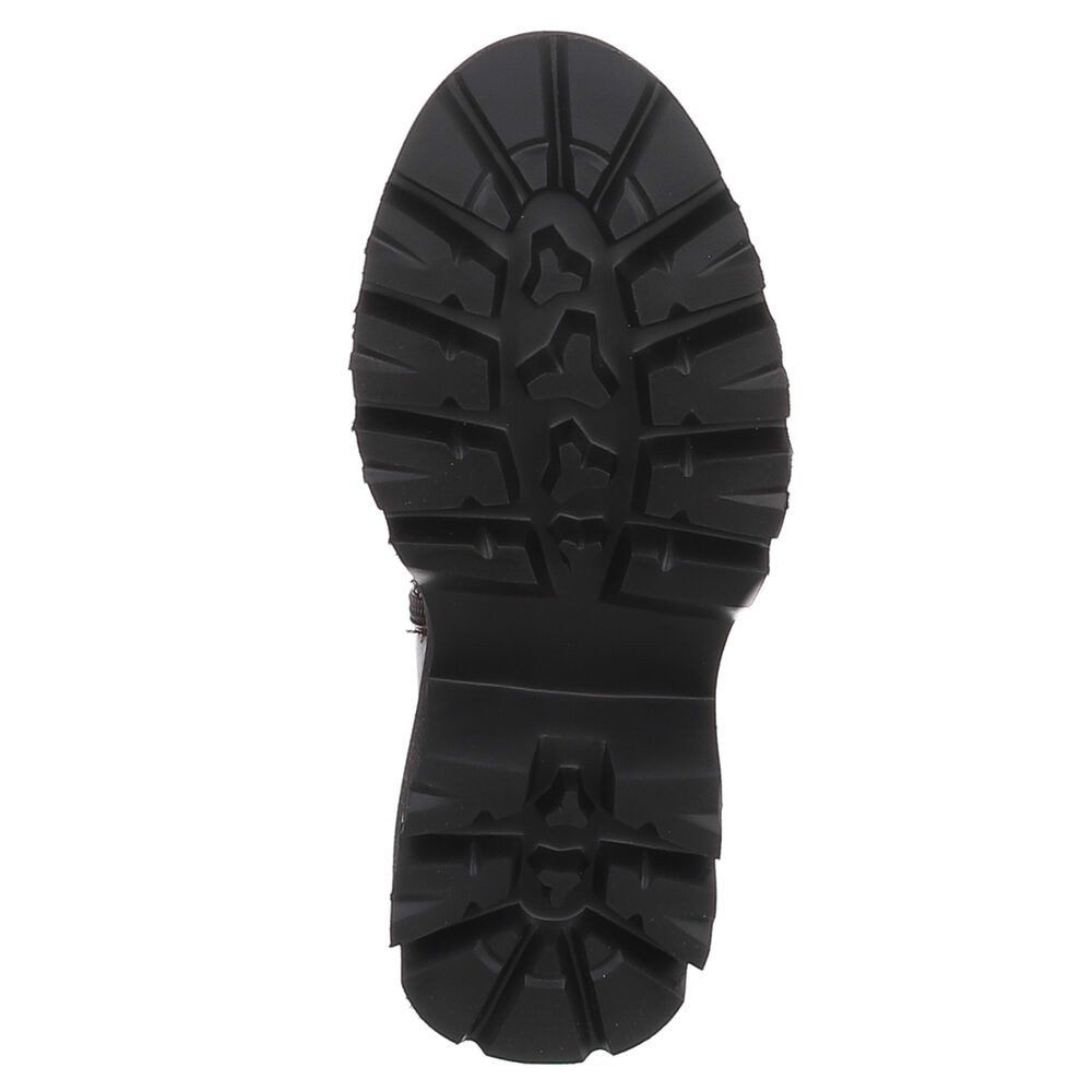 Ital-Design Stilvolle Overknee-Stiefel für Damen – Komfort & Eleganz Plateaustiefel (90109937) Blockabsatz Stiefel in Schwarz