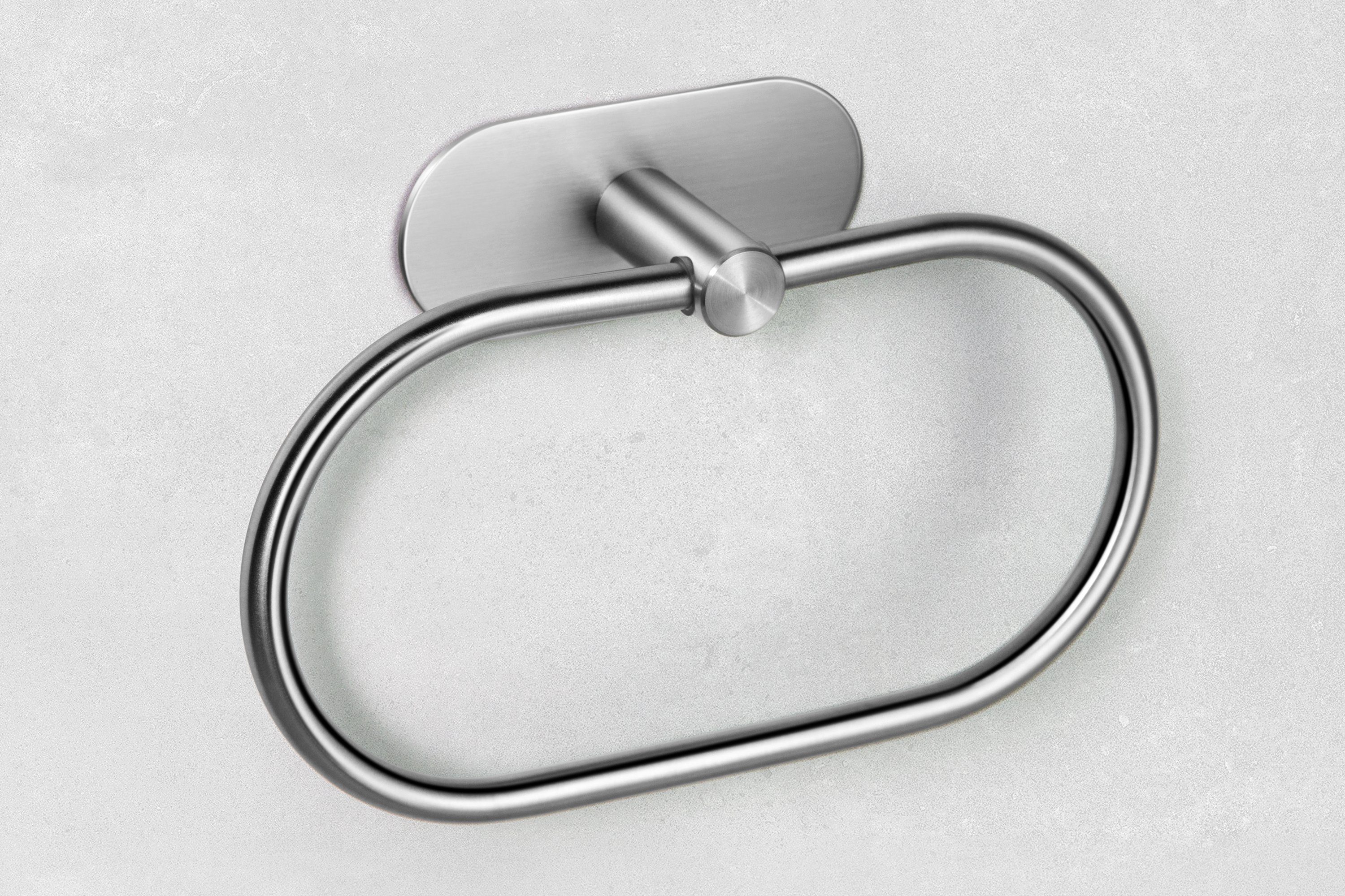 Ambrosya Handtuchring Selbstklebender Handtuchhalter aus Edelstahl günstig online kaufen
