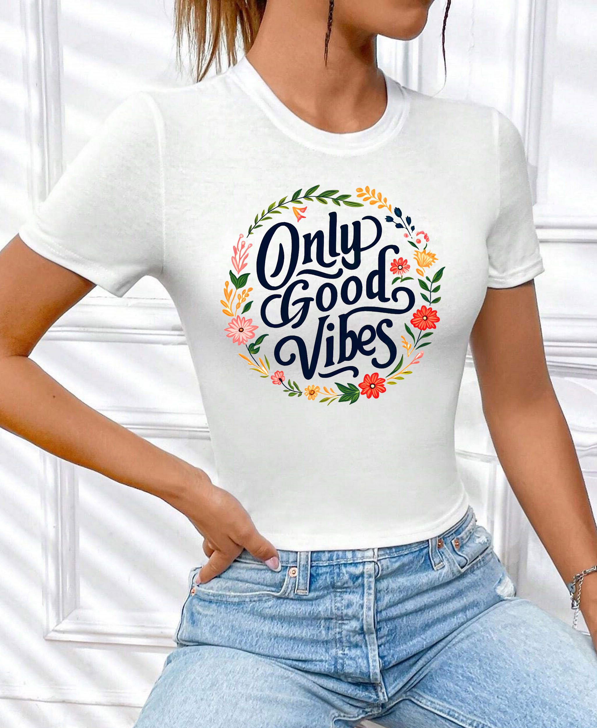 Kurzarm-T-Shirt Für Damen Von NOROZE – Lässiges Baumwoll-Shirt In UK-Größen 8-16
