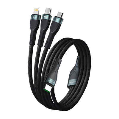 4smarts USB-C PremiumCord Multi 60W USB-Kabel, USB-C, Lightning (150 cm)