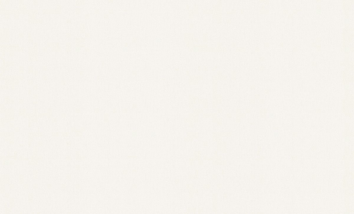 A.S. Création Vinyltapete, Unitapete Uni Weiß 319061 Tapete Longlife Colours Wandtapete