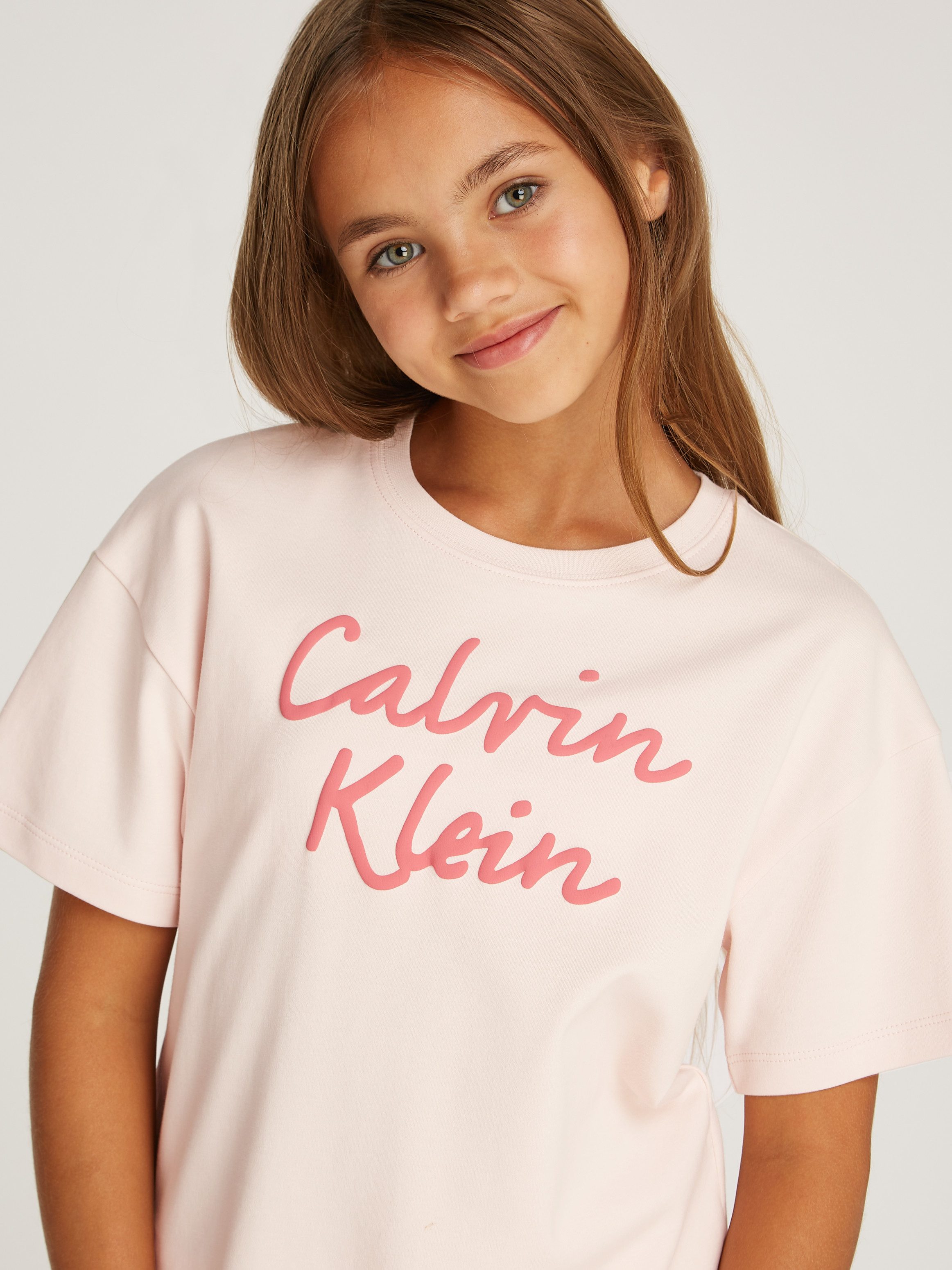 T-Shirt SCRIPT LOGO BOXY SS T-SHIRT