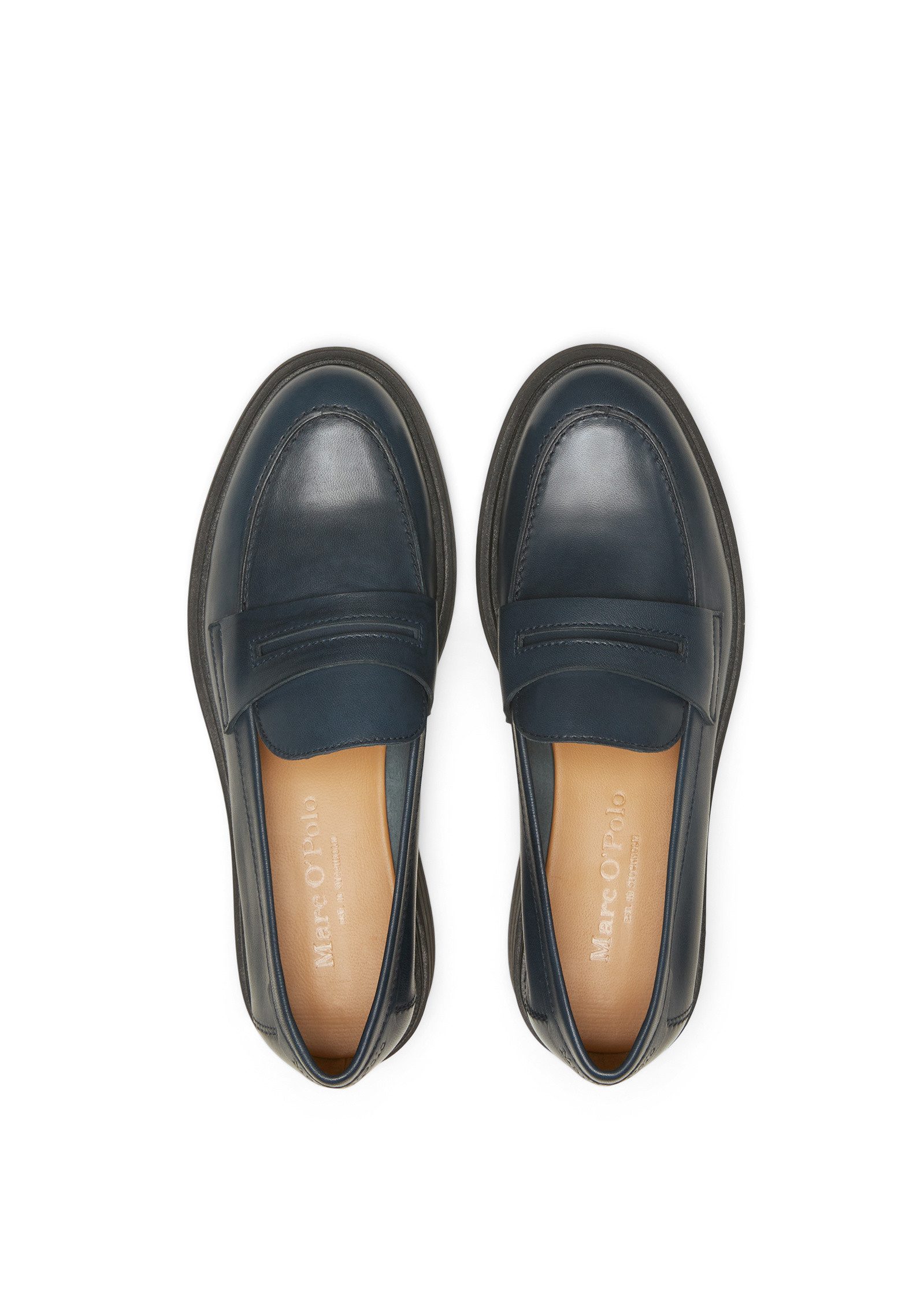 Marc O'Polo aus weichem Rindleder Loafer