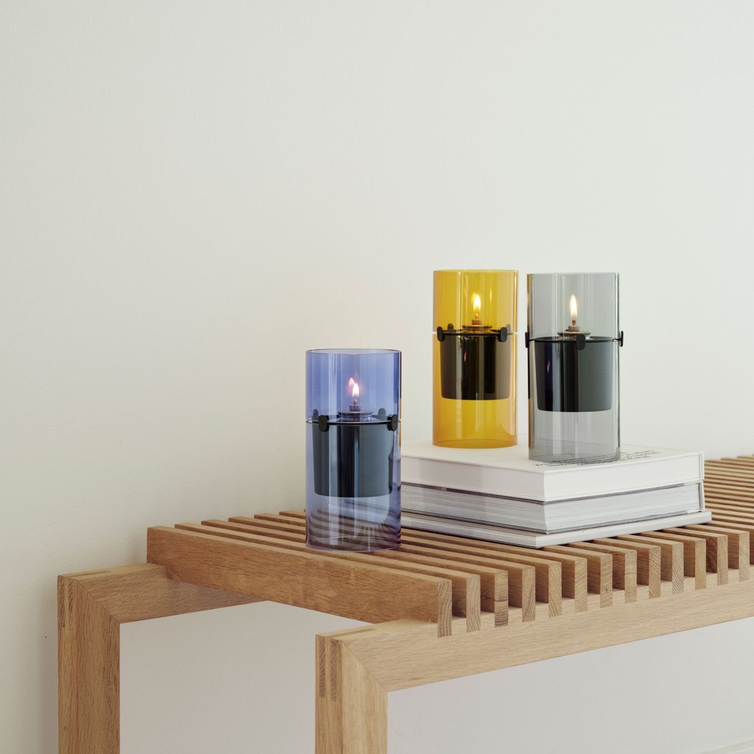 Stelton Windlicht Lucie Smoke