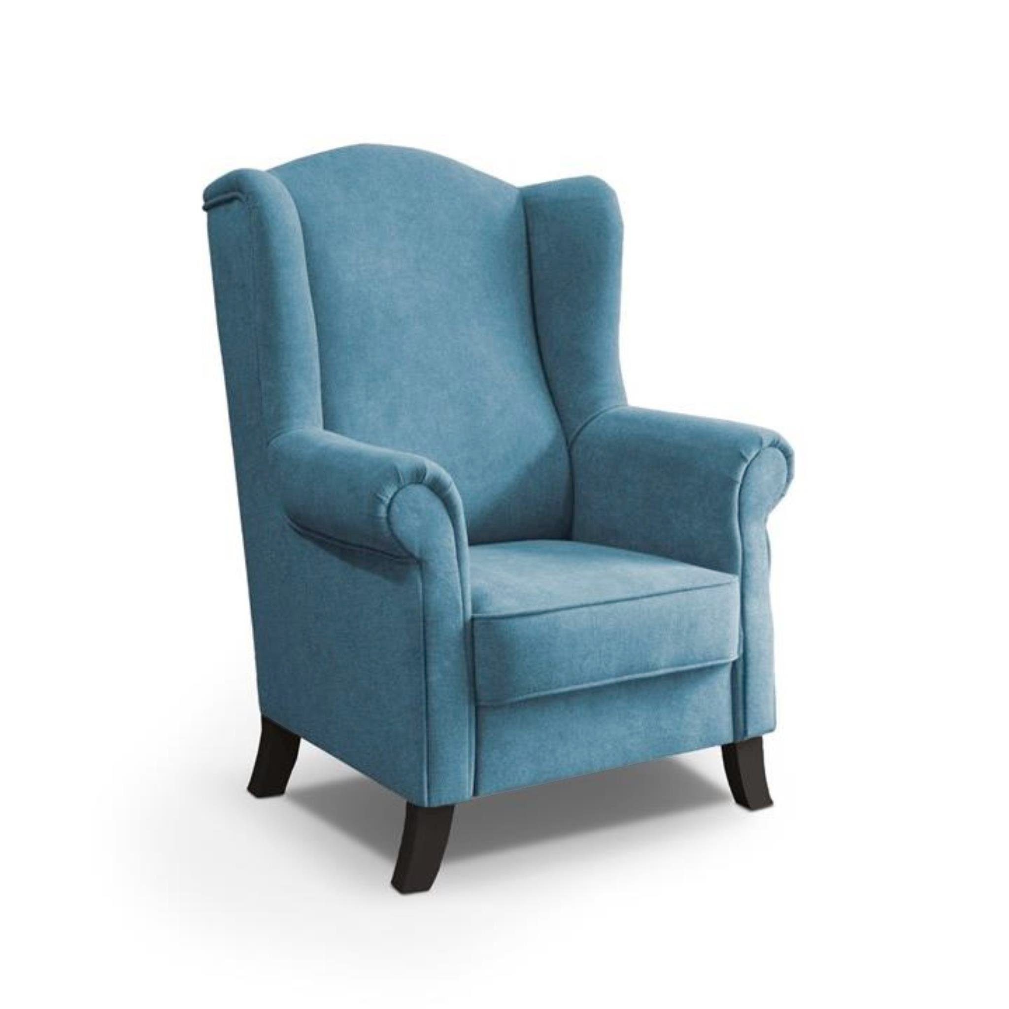 Beautysofa Ohrensessel Sessel Wohnzimmersessel Fernsehsessel LEONARDO günstig online kaufen