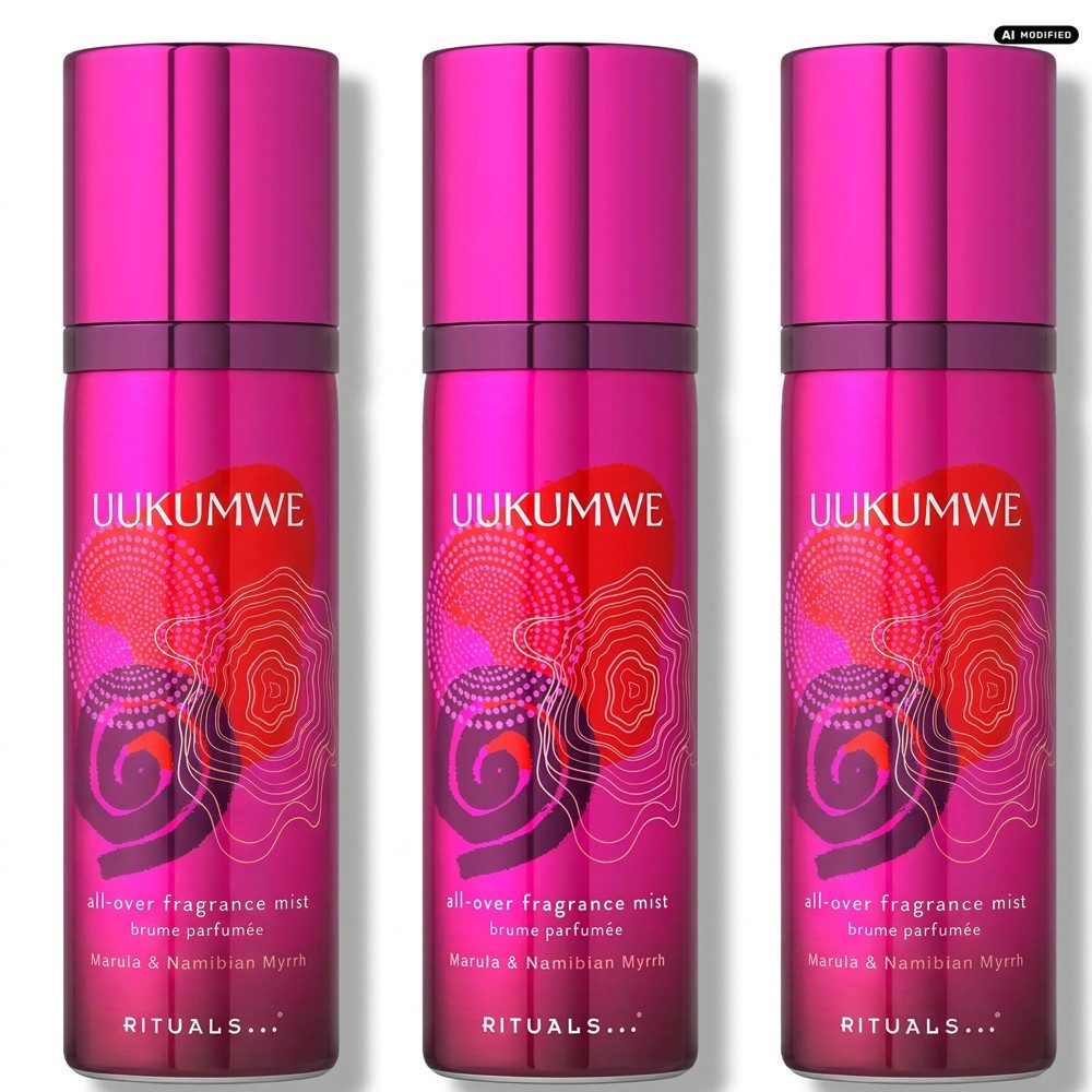 Rituals Gesichts- und Körperspray Rituals Uukumwe All-over Fragrance Mist 3er Set, 1-tlg., Vorteilspack mit 3 Haar- & Körpersprays für Vorrat