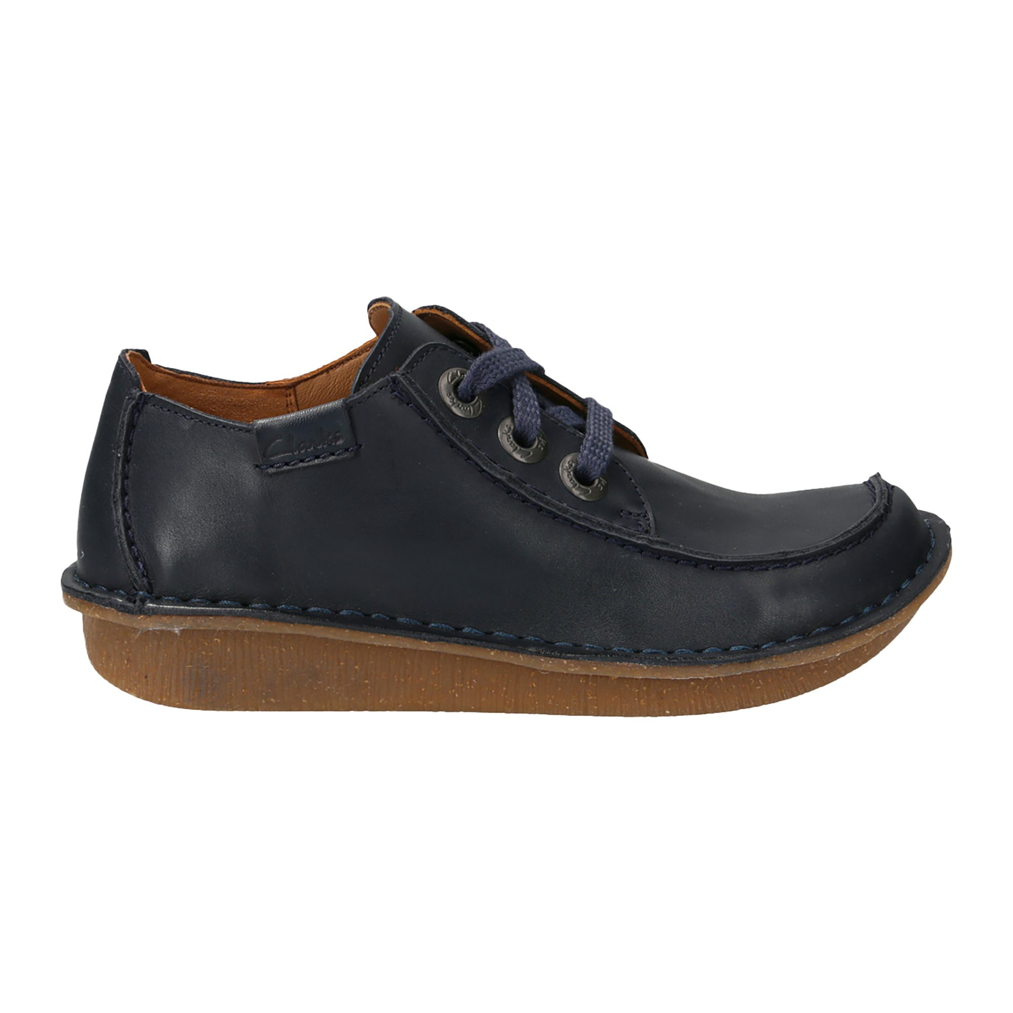 Clarks Funny Dream 26166818 4, Schnürschuhe, Blau, Damen Schnürschuh