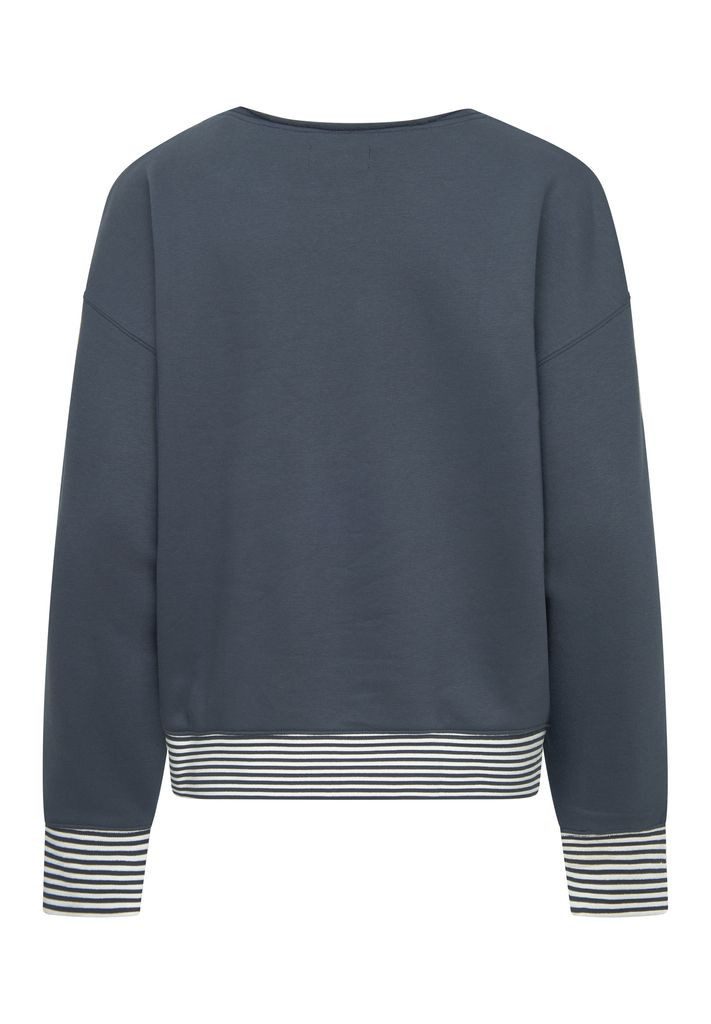 Derbe Sweatshirt Robbenschnute_Striped Sweatshirt Damen (1-tlg) günstig online kaufen