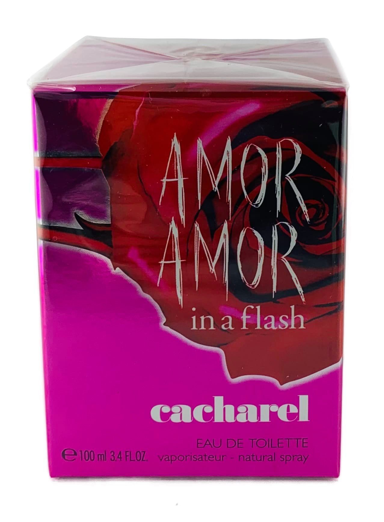 CACHAREL Eau de Toilette Edt flash Spray 100 in "AMOR ml Cacharel AMOR" a