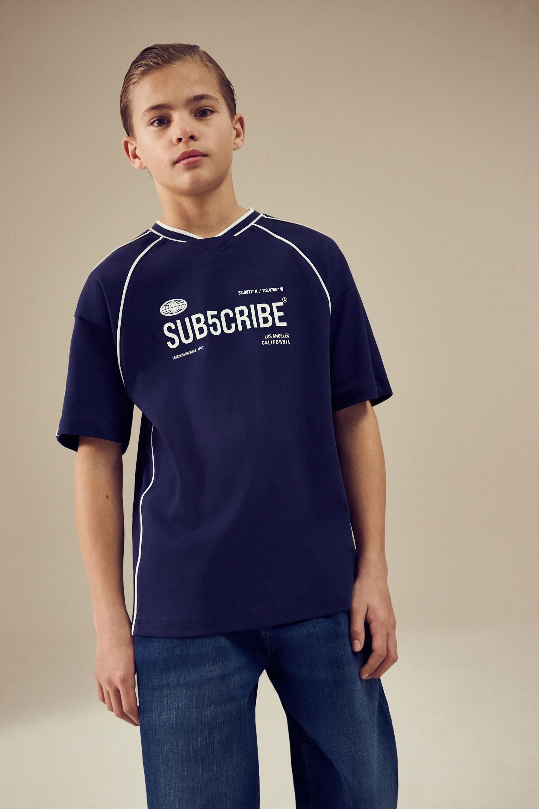 T-Shirt Kurzärmeliges Sub5cribe Sport T-Shirt