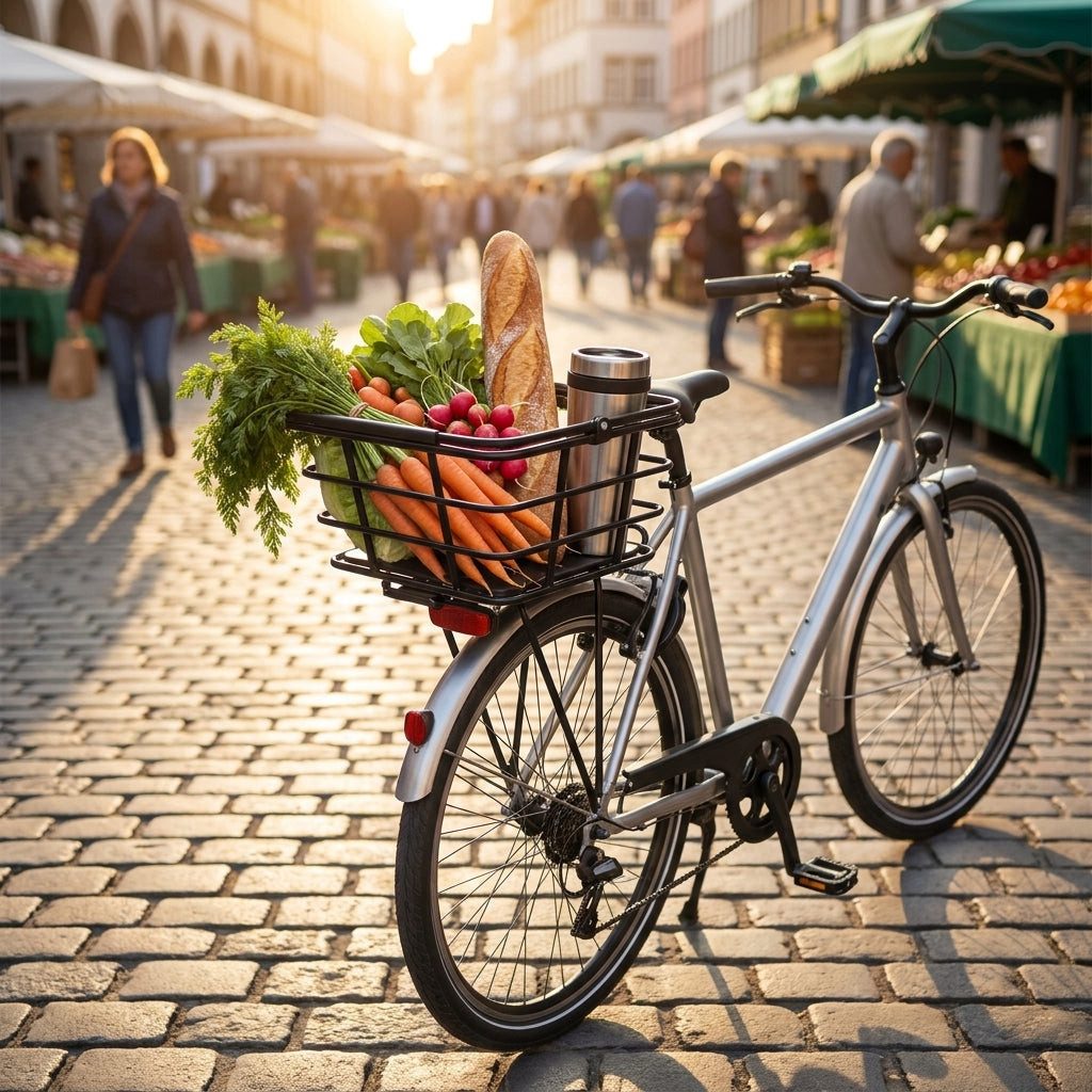 AtranVelo Fahrradkorb AtranVelo EPIC AVS Fahrradkorb - 18 Liter, Schwarz
