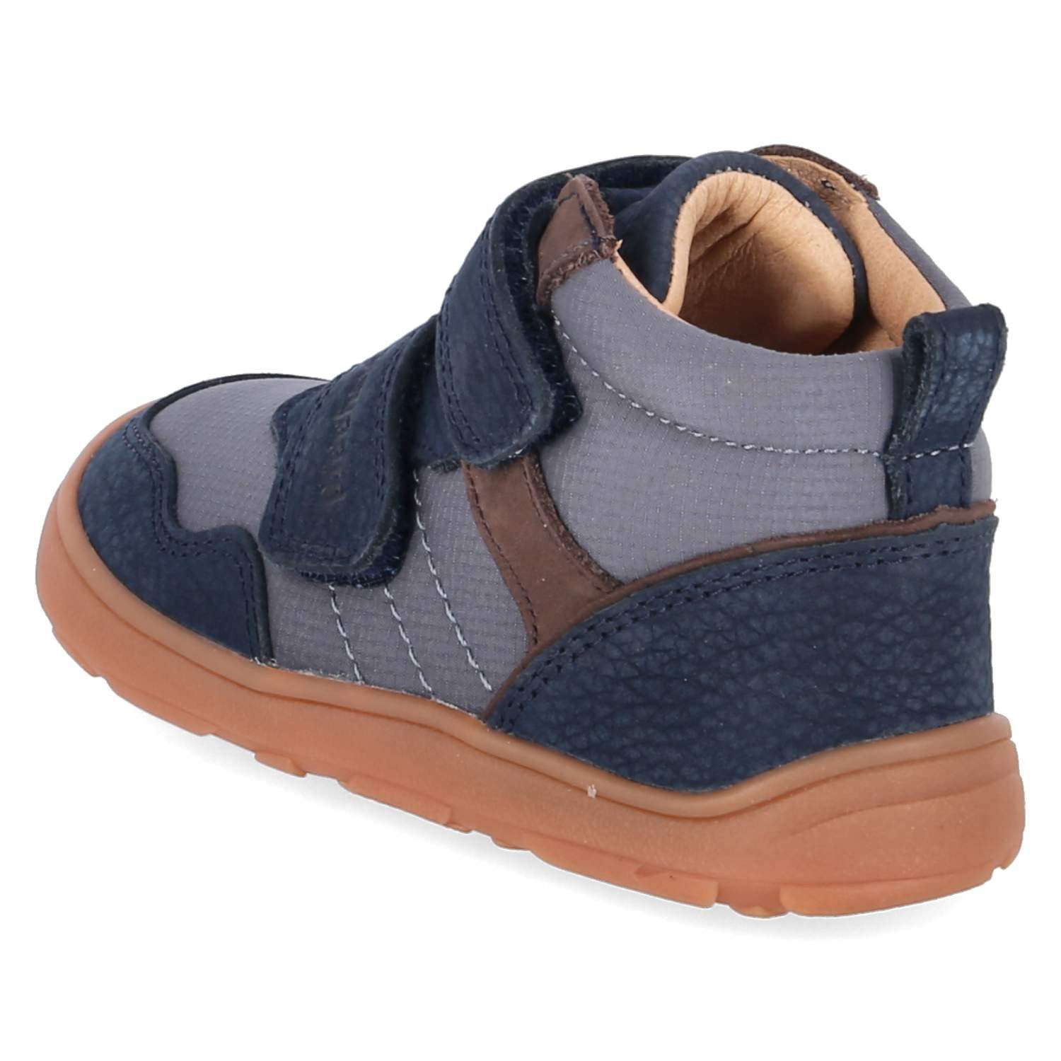 Bisgaard Bisgaard 24105-5101 Jungen Leder & Textil blue Slipper