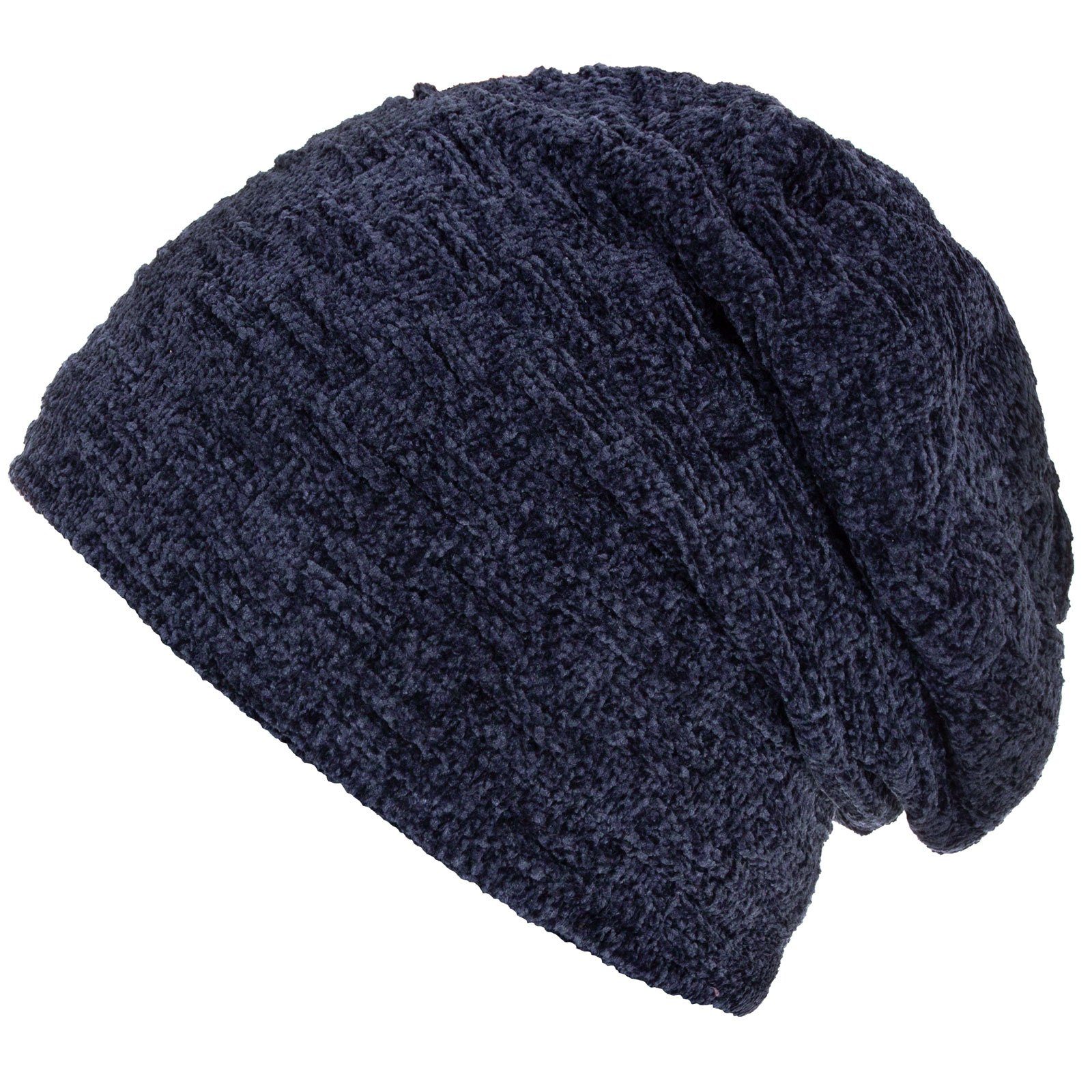 compagno Strickmütze (1-St) Warm gefütterte Wintermütze Strickmütze Beanie Damen und Herren