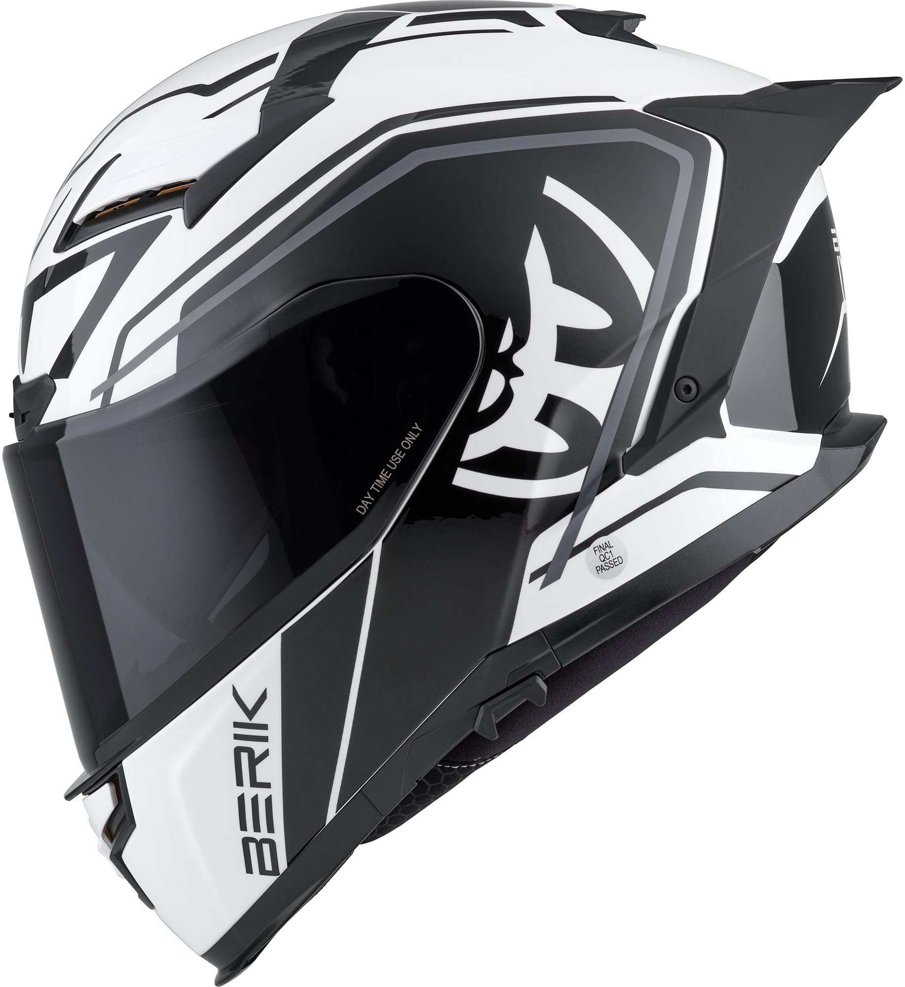 Berik Motorradhelm FF871 Mapuro Helm, vorbereitet für Kommunikationssystem,herausnehmbares Innenfutter