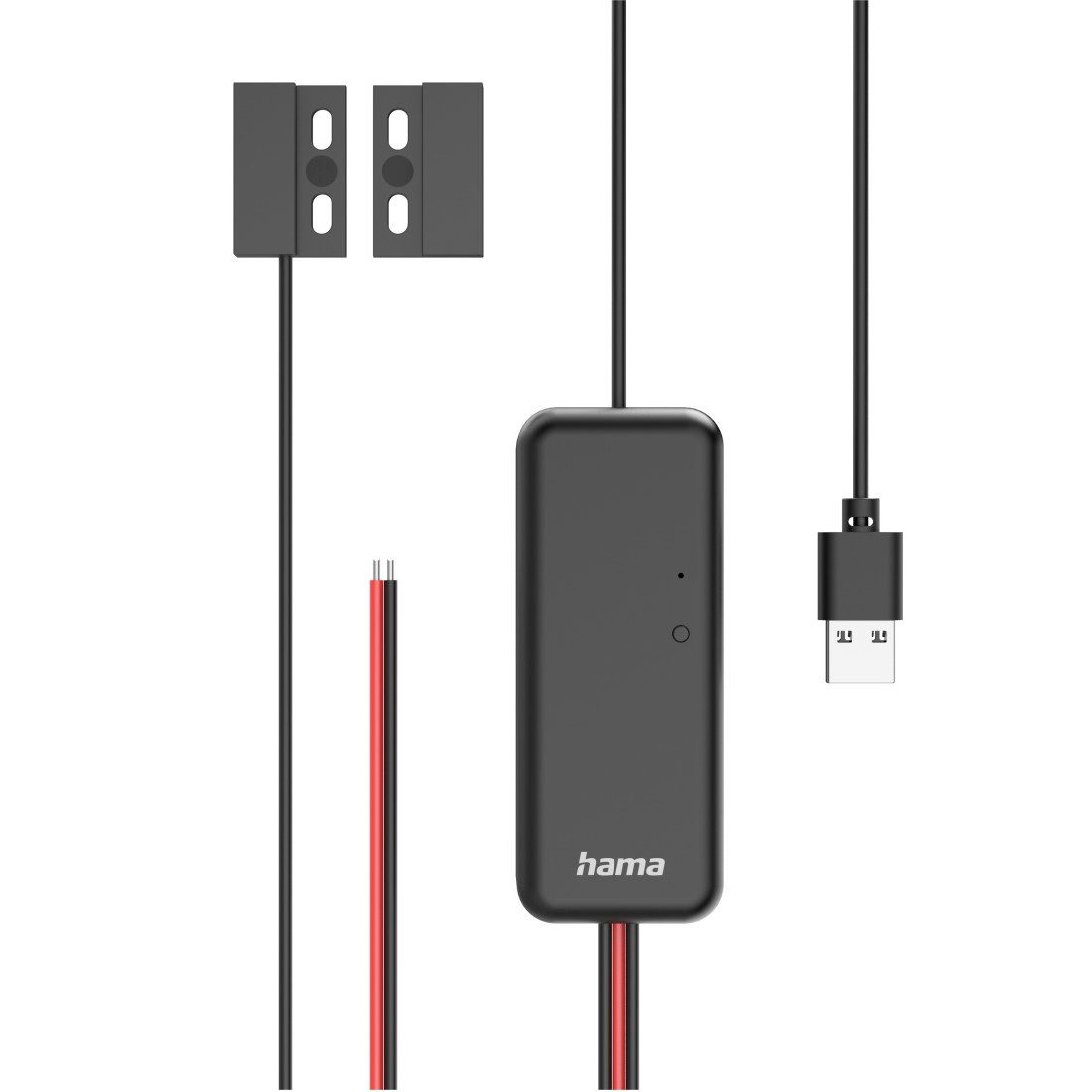 Hama Smarter Garagentor-Öffner, WLAN, Sensor, Steuerung per App Smart-Home-Steuerelement, Sprachsteuerung, einfache Installation, Überwachung, Automatisierung