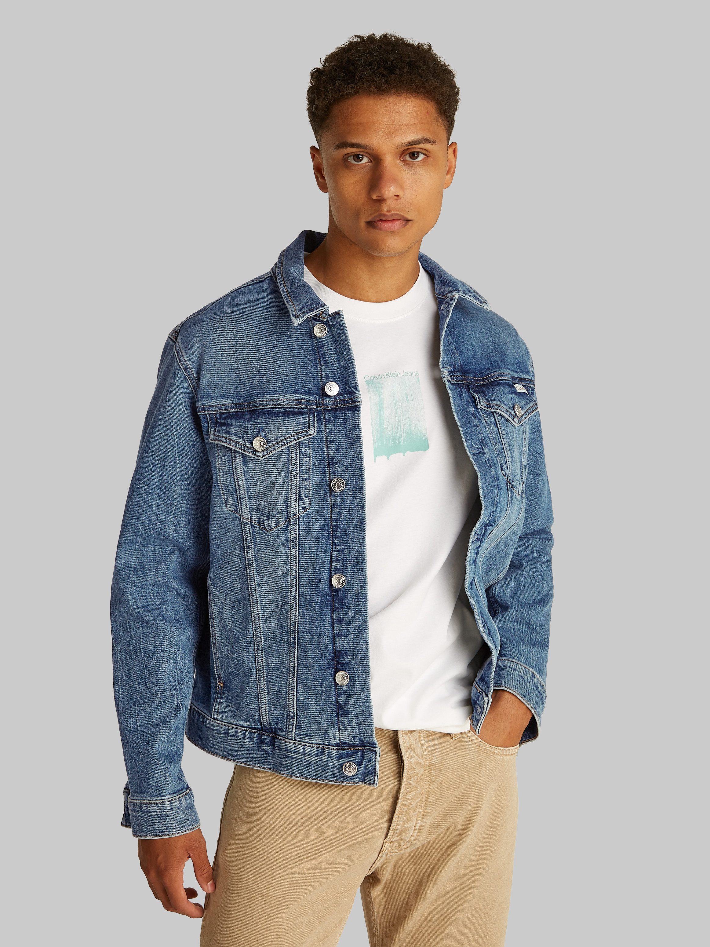 Jeansjacke SLIM DENIM JACKET
