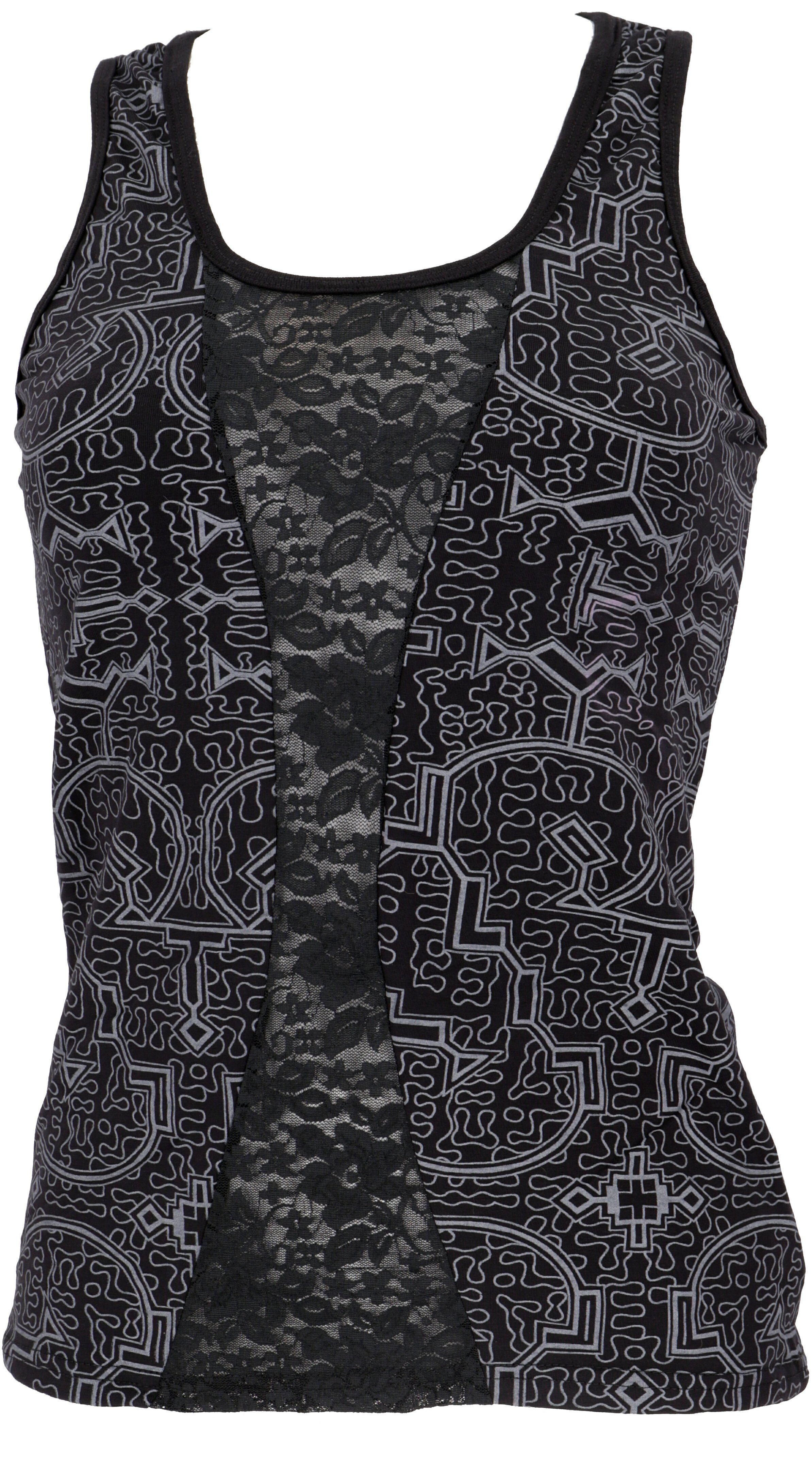 Guru-Shop T-Shirt Goa Psytrance Tank Top günstig online kaufen