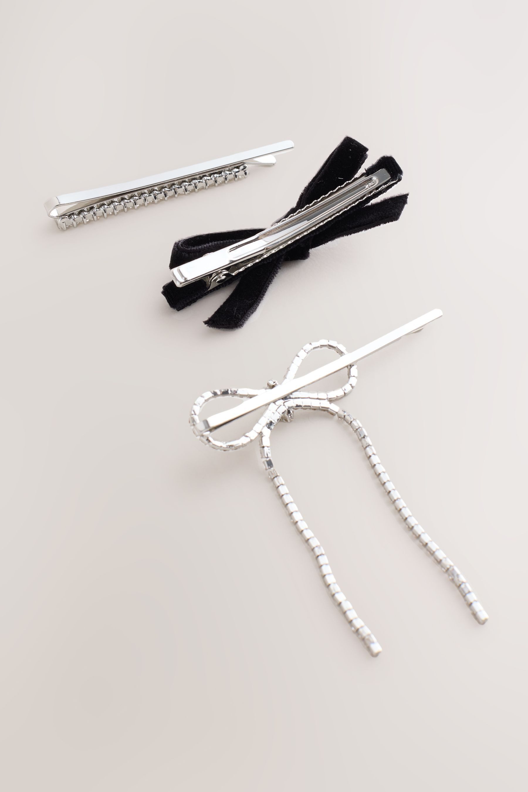 Next Haarklemme Haarspangen Glitzerspange, 3er-Pack
