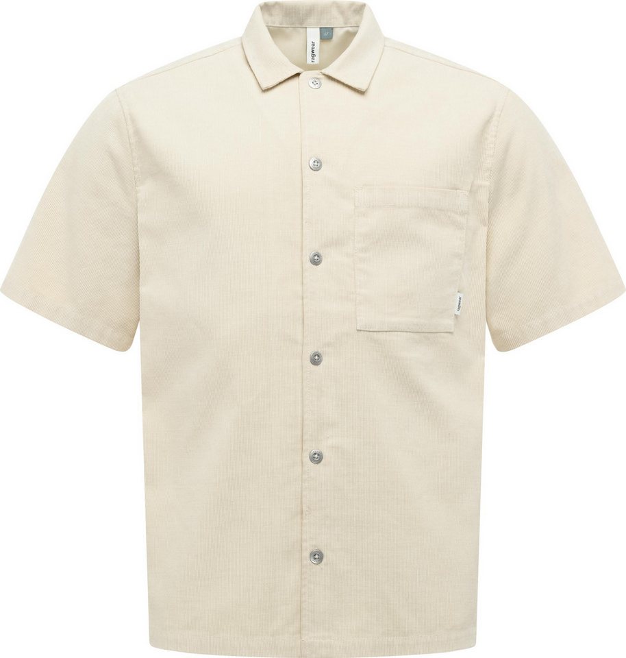 Ragwear Kurzarmhemd Teecord Lässiges Kurzarm-Overshirt