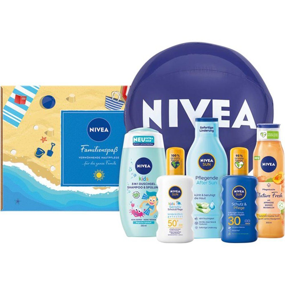 Nivea Pflege-Geschenkbox für Sie Kosmetik Pflegegeschenk, 6-tlg