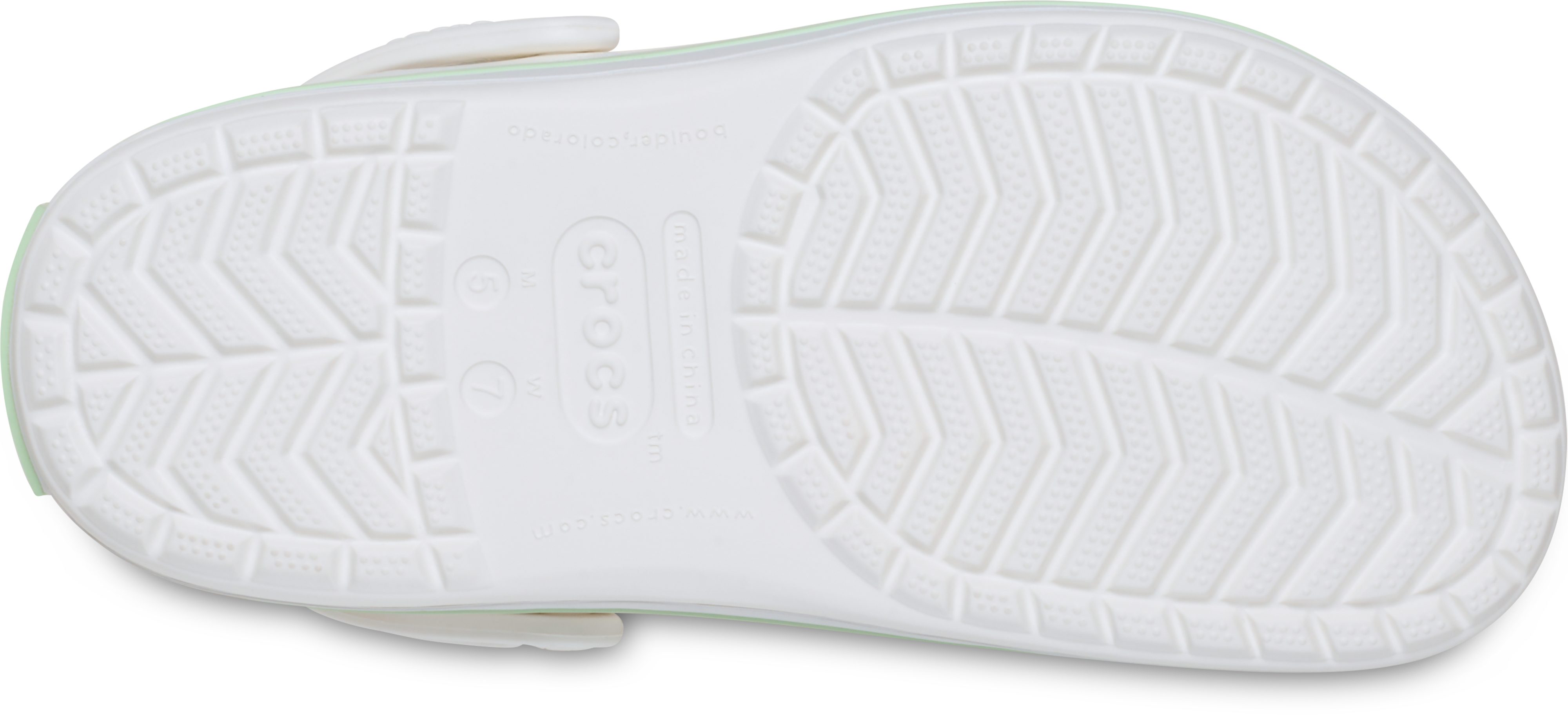 Crocs Crocband Clog Clog,Sommerschuh, Schlappen, Hausschuh mit zweifarbiger Laufsohle