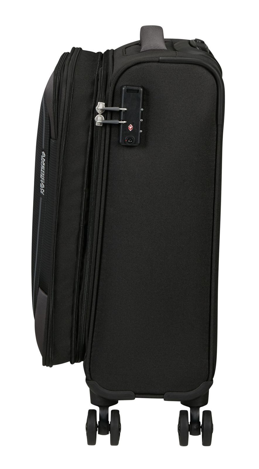 American Tourister® Weichgepäck-Trolley Pulsonic, 4 Rollen