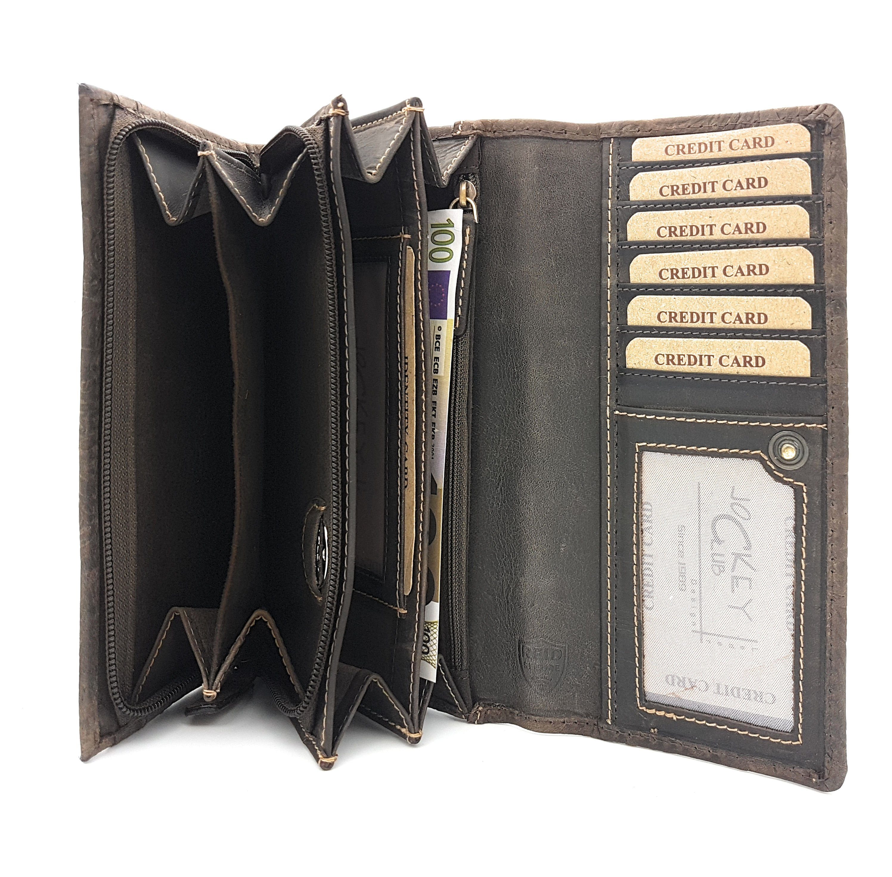 JOCKEY CLUB Geldbörse Liane, aus Rindleder günstig online kaufen