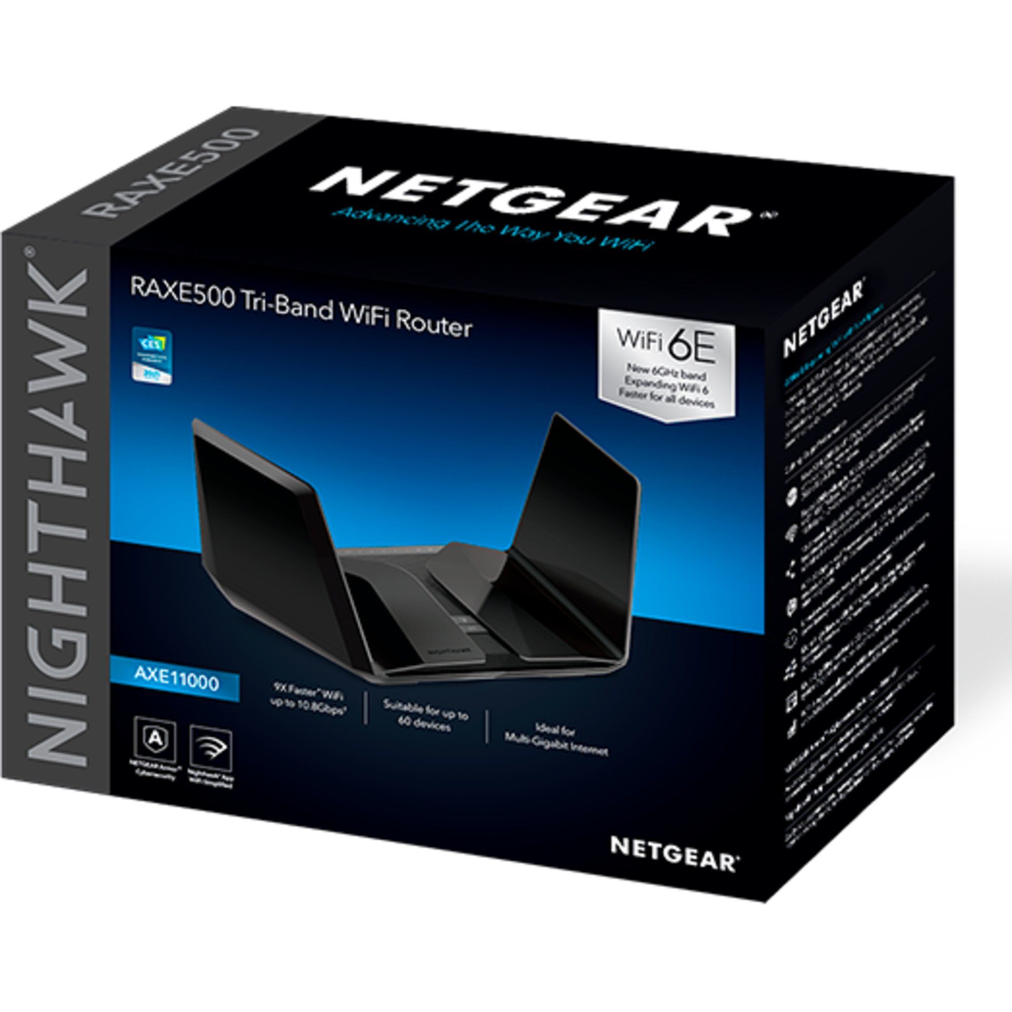 NETGEAR Netgear Nighthawk RAXE500 Tri-Band, Router Mobiler Router