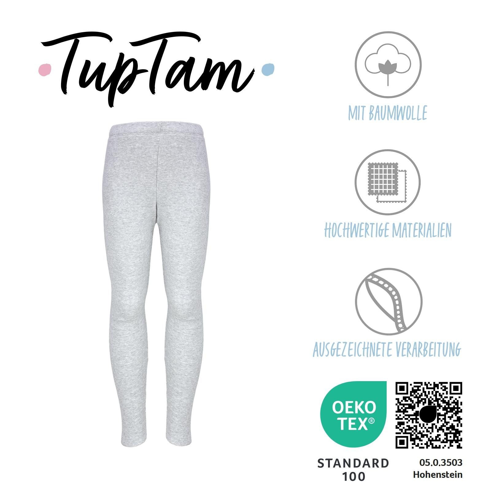 TupTam Thermoleggings Mädchen Leggings 2er PACK WinterleggingsThermo Gefüttert Fleece