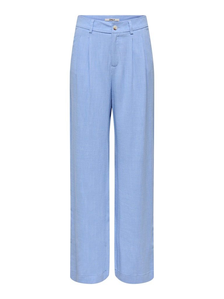 ONLY Stoffhose ONLSIESTA MW LINEN BL PLEAT WIDE PN
