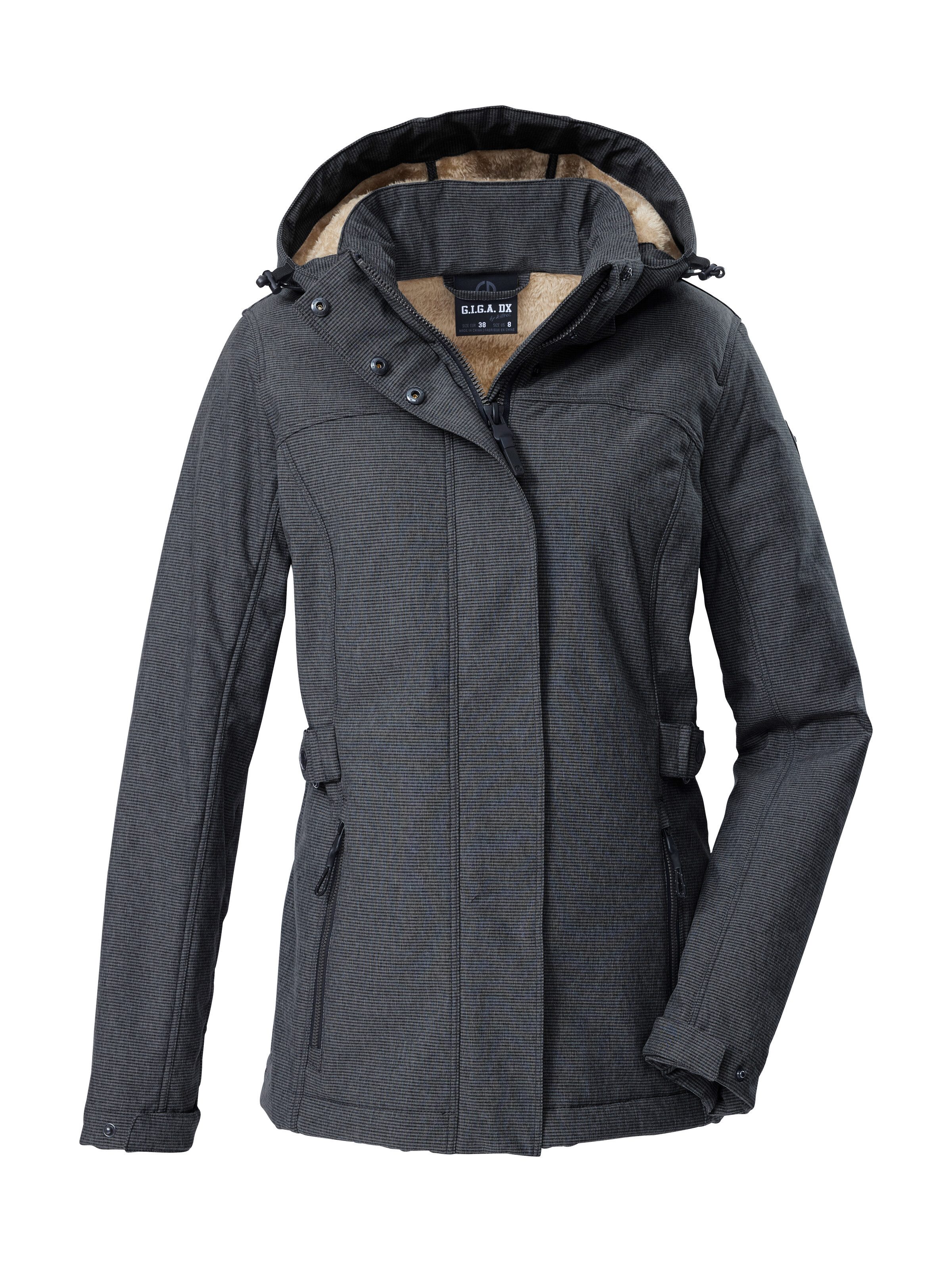 G.I.G.A. DX by killtec Softshelljacke GW 35 WMN SFTSHLL JCKT Wasserdichte, atmungsaktive Softshelljacke mit abnehmbarer Kapuze