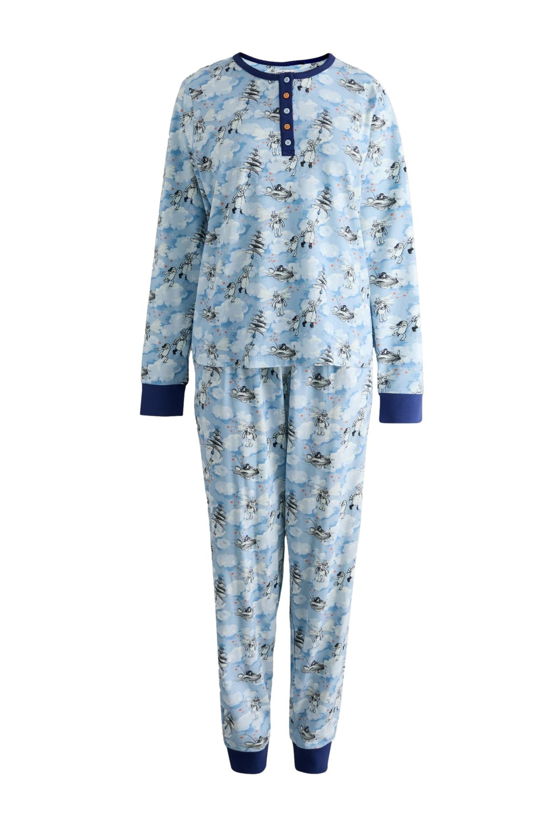 Cath Kidston Pyjama Cath Kidston Schlafanzug, Wallace und Gromit (2 tlg)