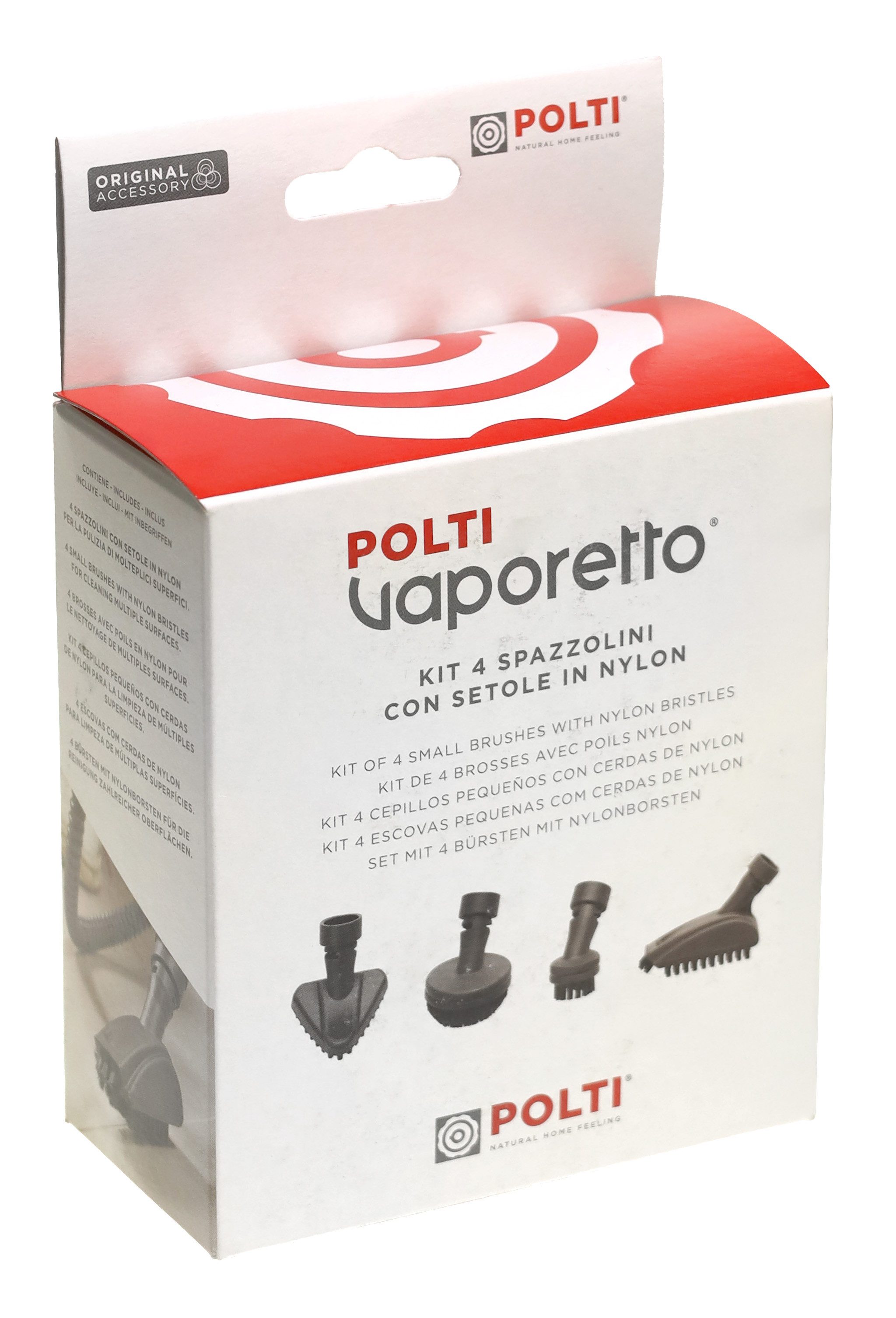 Bürste POLTI PAEU0399 Bürsten-Set für SV660 SV650 SV620 SV610 Vaporetto Style
