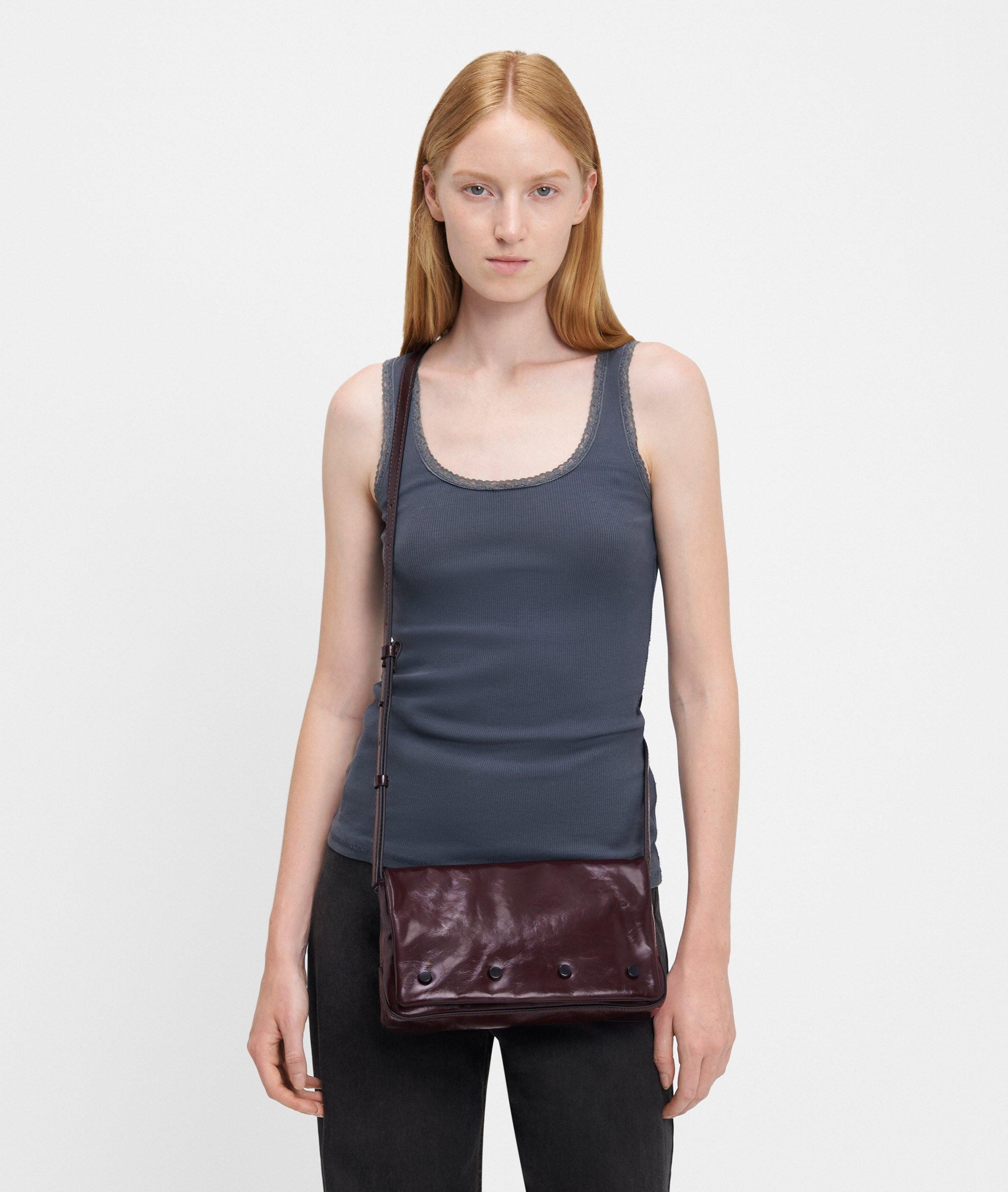 Liebeskind Berlin Umhängetasche Crossbody, Handliche Umhängetasche aus Nappaleder