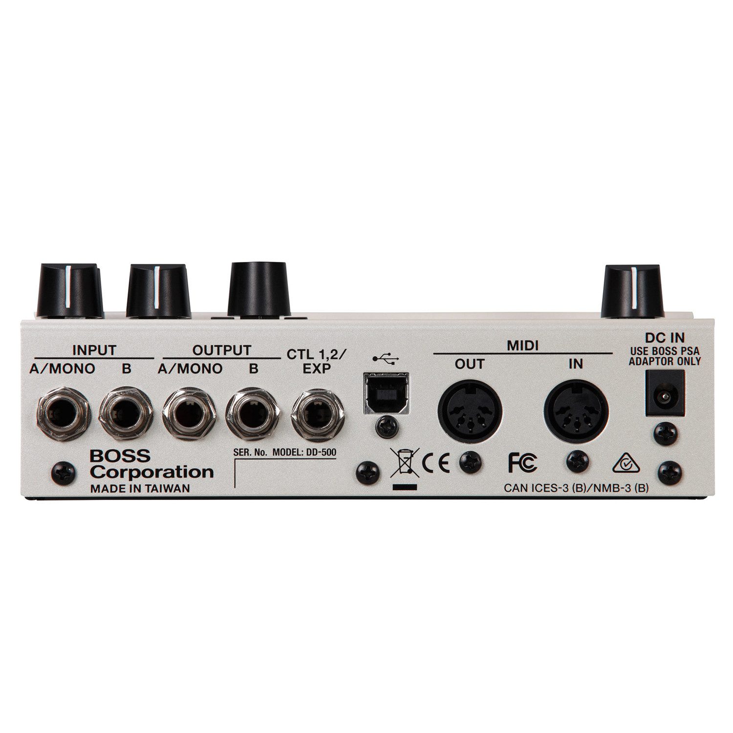 Boss by Roland E-Gitarre Boss Effektgerät DD-500 Digital Delay Pedal, Effektgerät, Digital Delay, Pedal