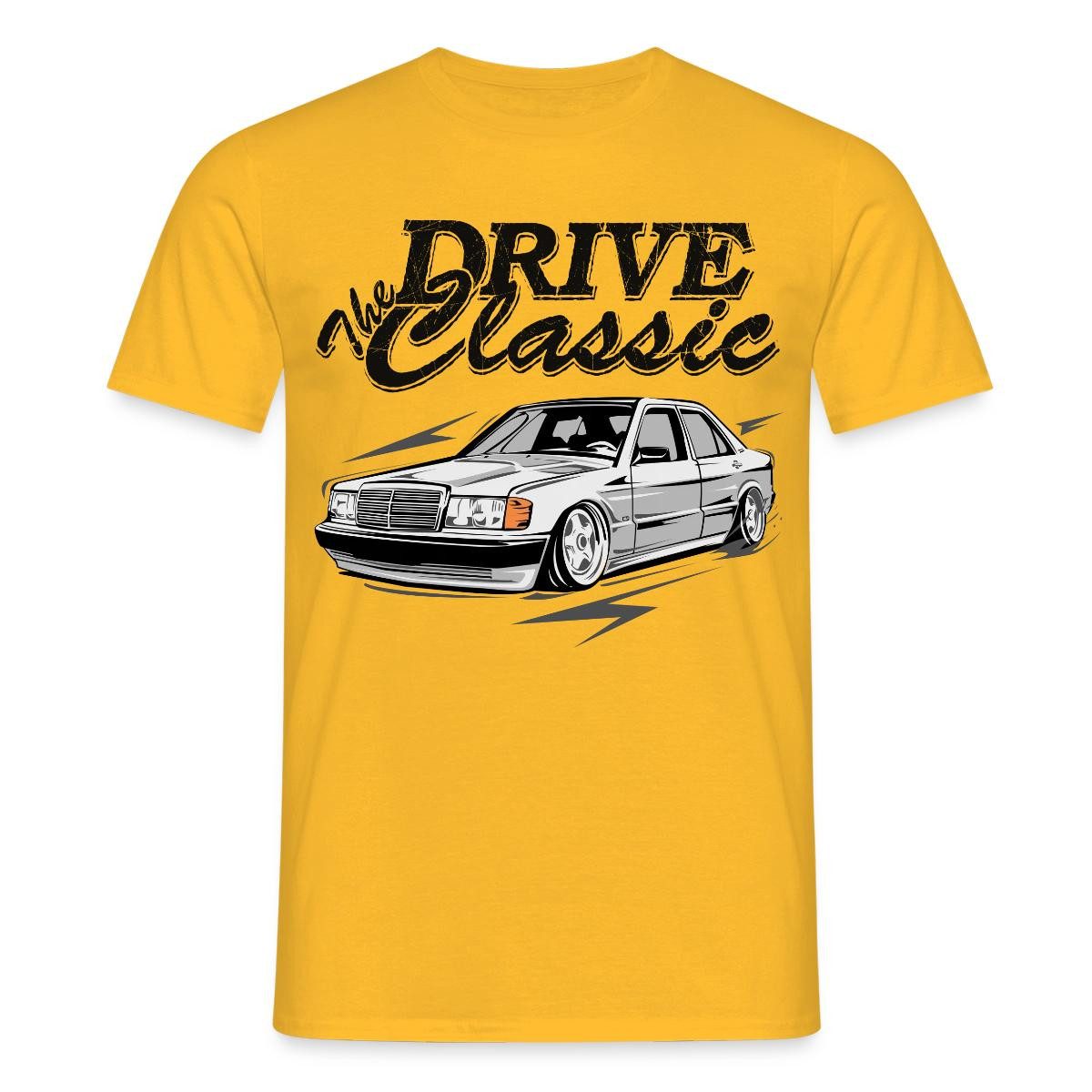 T-Shirt Drive The Classic Geschenk Youngtimer Auto Fan Männer T-Shirt