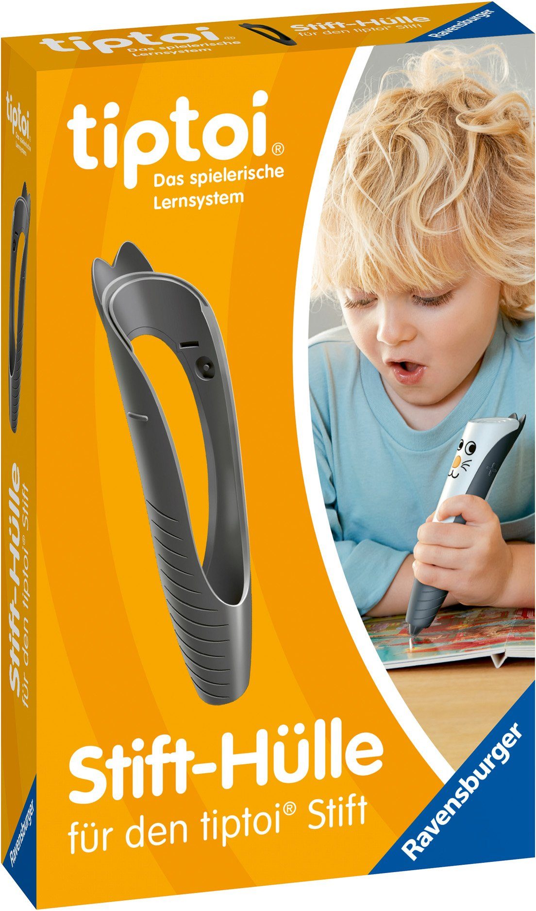 Ravensburger Spiel tiptoi® Stift-Hülle zum Wechseln in Schwarz, Made in Europe