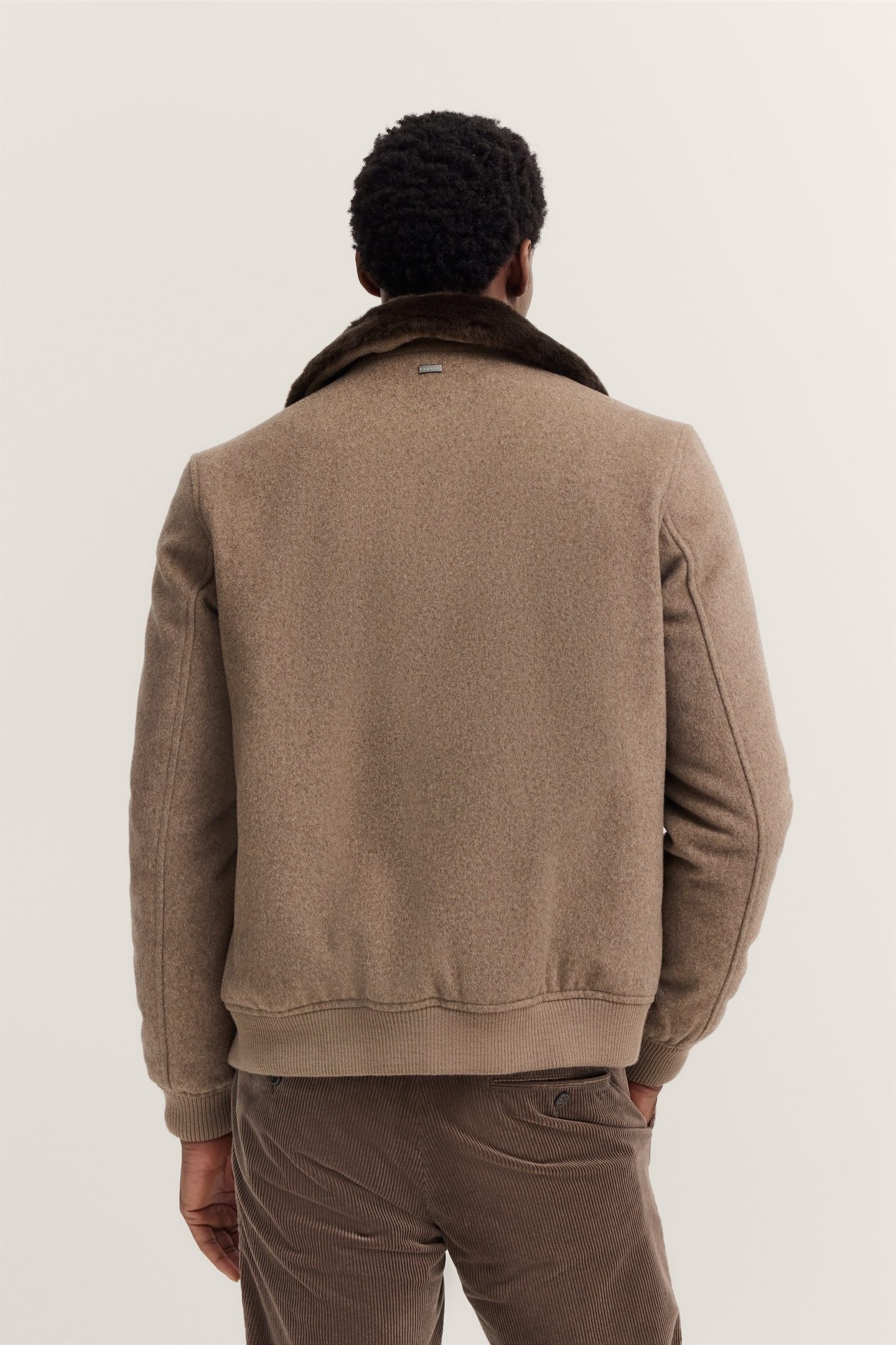 bugatti Wolljacke Modern Fit mit abnehmbarem günstig online kaufen