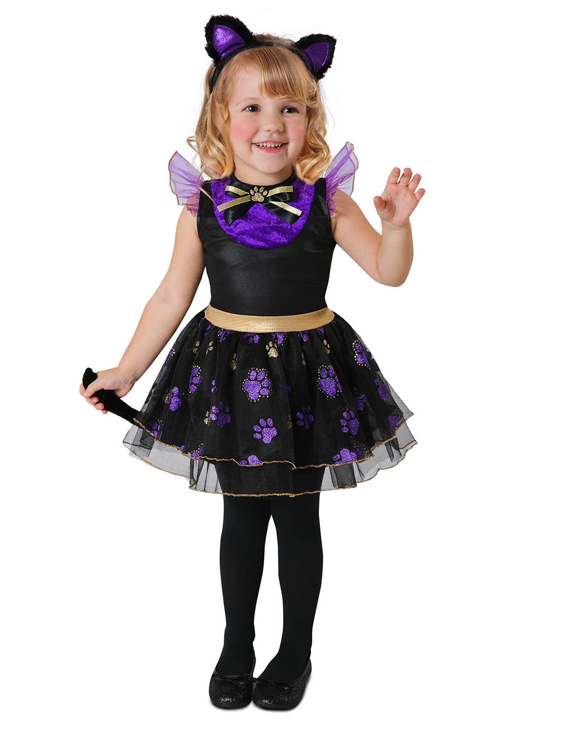 Viving Costumes Kostüm Niedliches Kätzchen-Kostüm für Kleinkinder Faschingskostüm