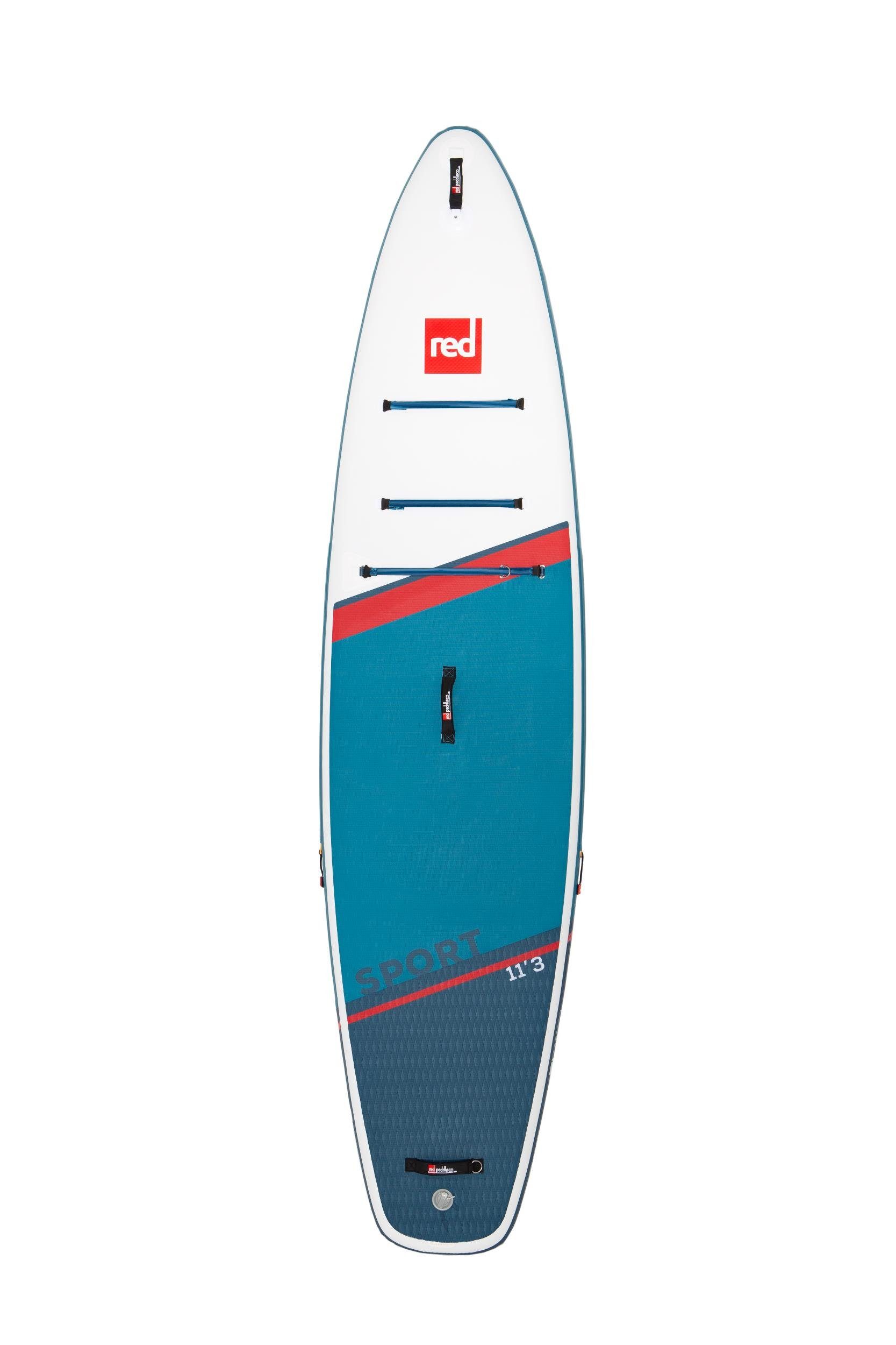 Red 11'3" SPORT Paddle Paddle x Red x SUP SUP-Board 32" Co 4,7" SET