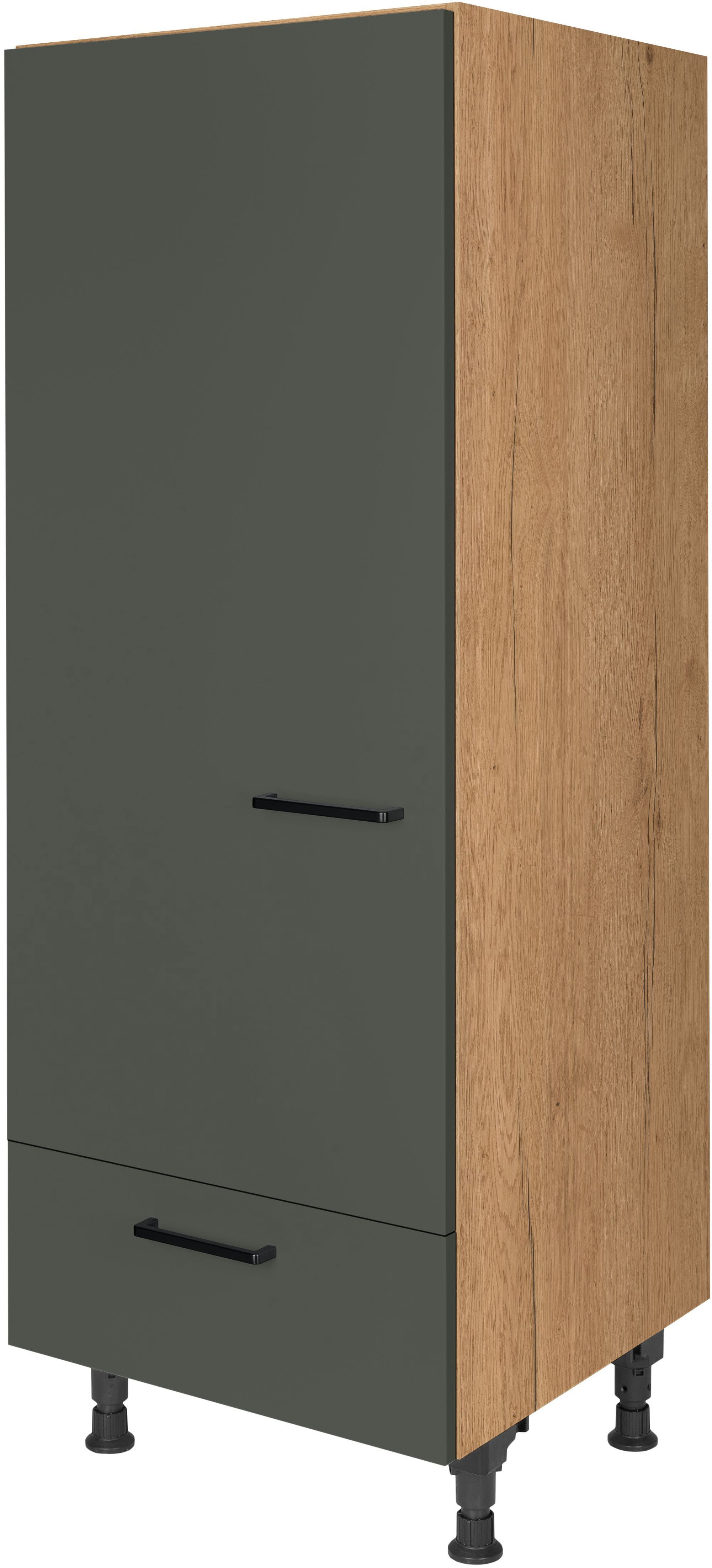 nobilia® Kühlumbauschrank "Easytouch", Ausrichtung wählbar, mit Schubkasten, vormontiert, Breite/Höhe: 60/167,8 cm