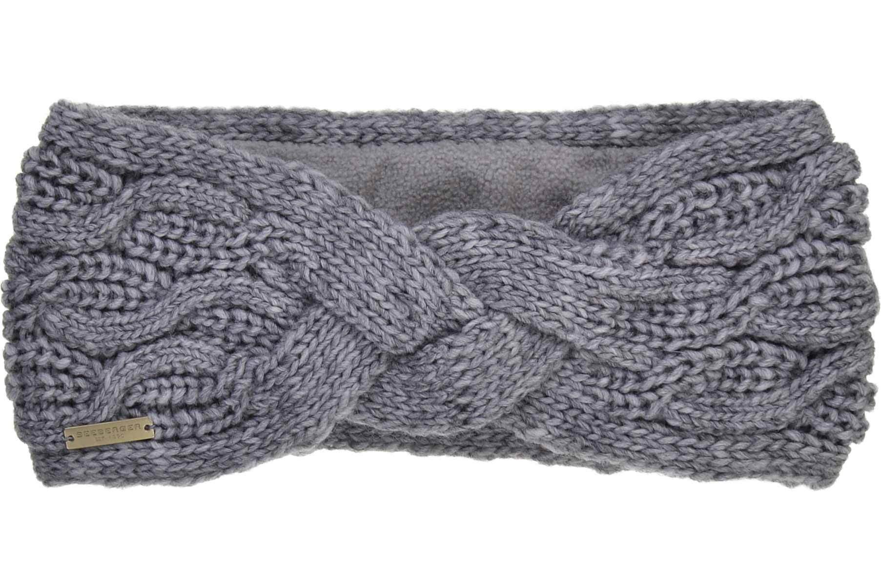 Seeberger Stirnband Strick Stirnband mit Zopfmuster und Knotendetail 19621- günstig online kaufen