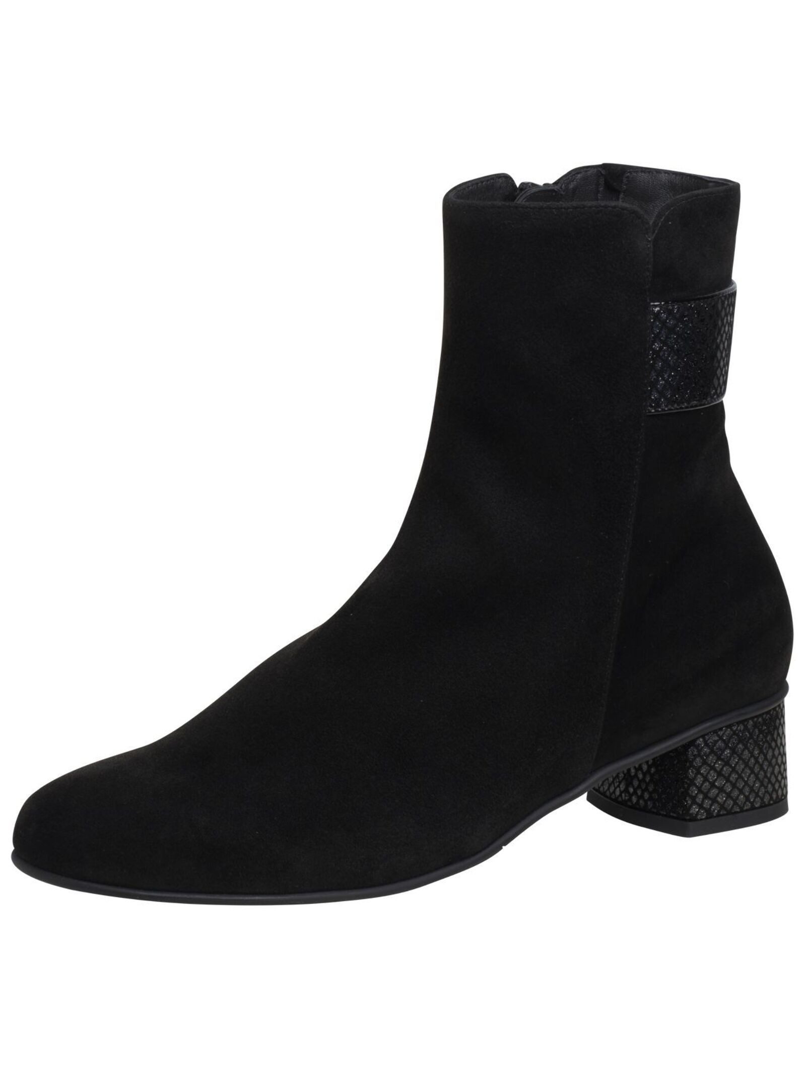Hassia Stiefelette Veloursleder Stiefelette