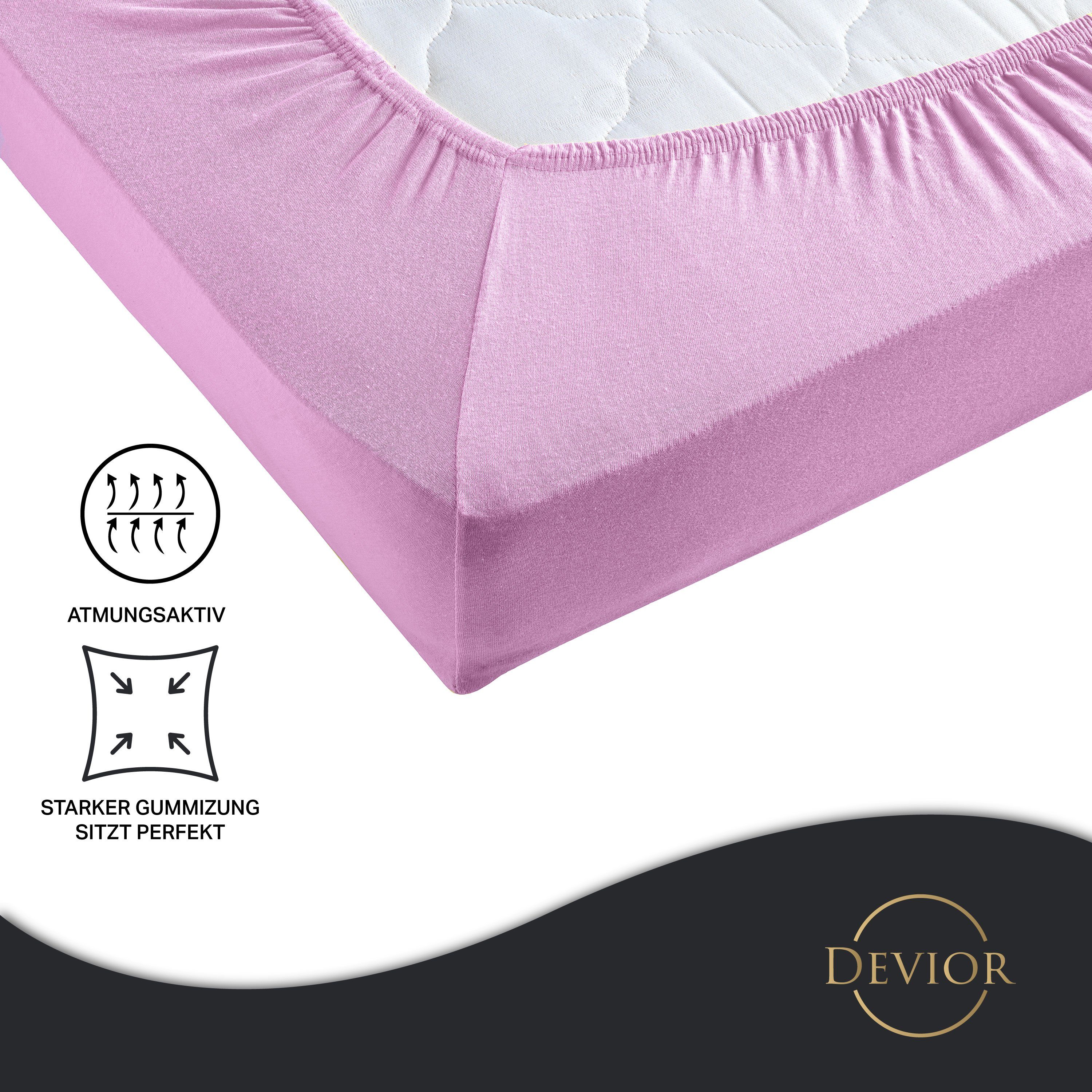 Devior Spannbettlaken Kinder Spannbetttuch 60x120 - günstig online kaufen