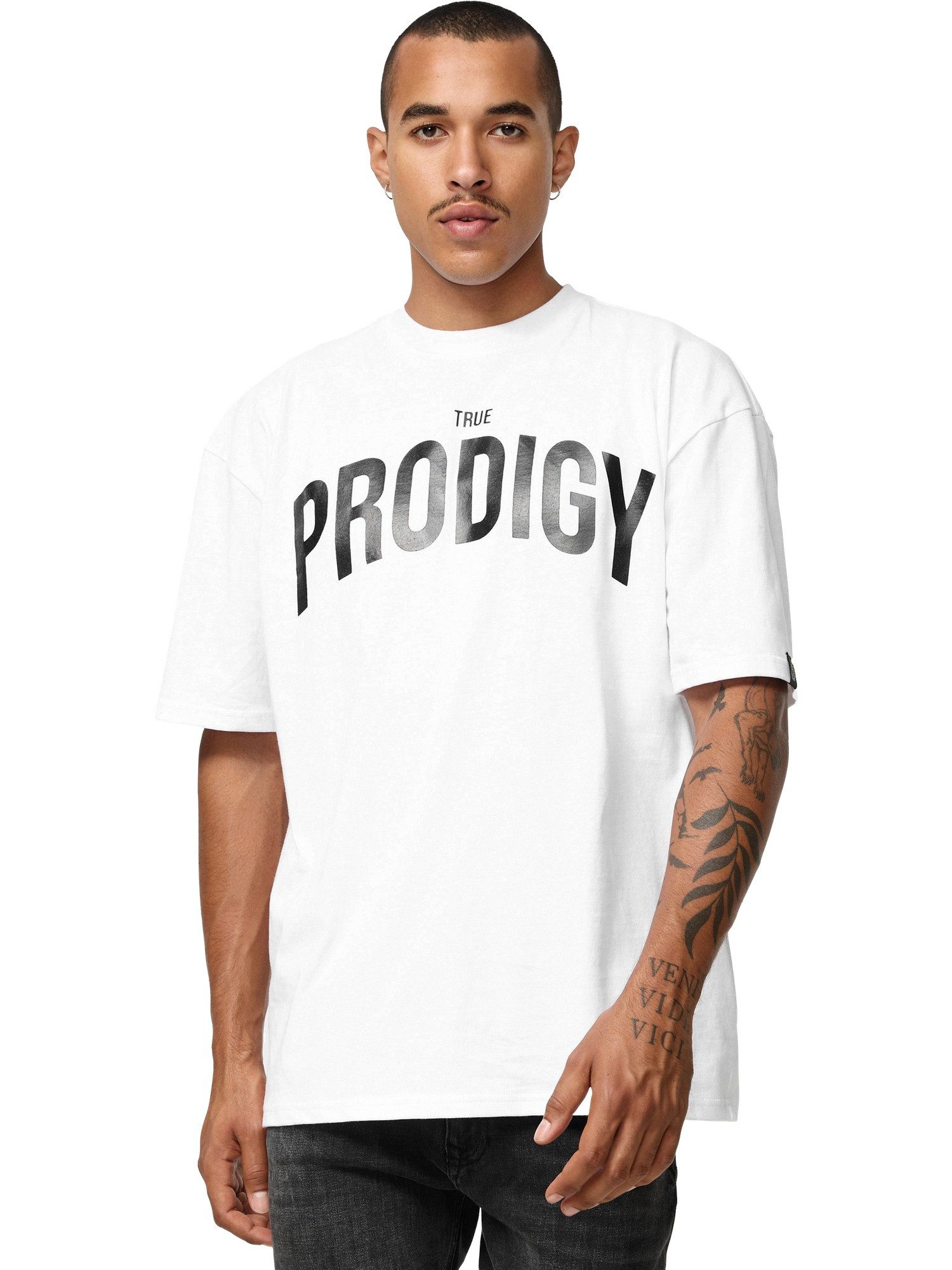 trueprodigy Oversize-Shirt Jordan Logoprint Rundhals dicker günstig online kaufen