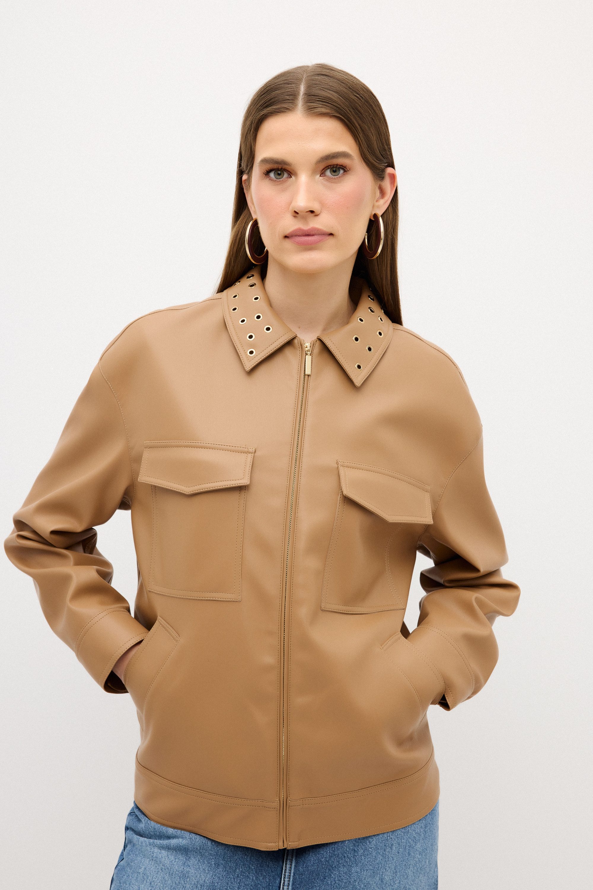 adL Blouson Lederoptikjack